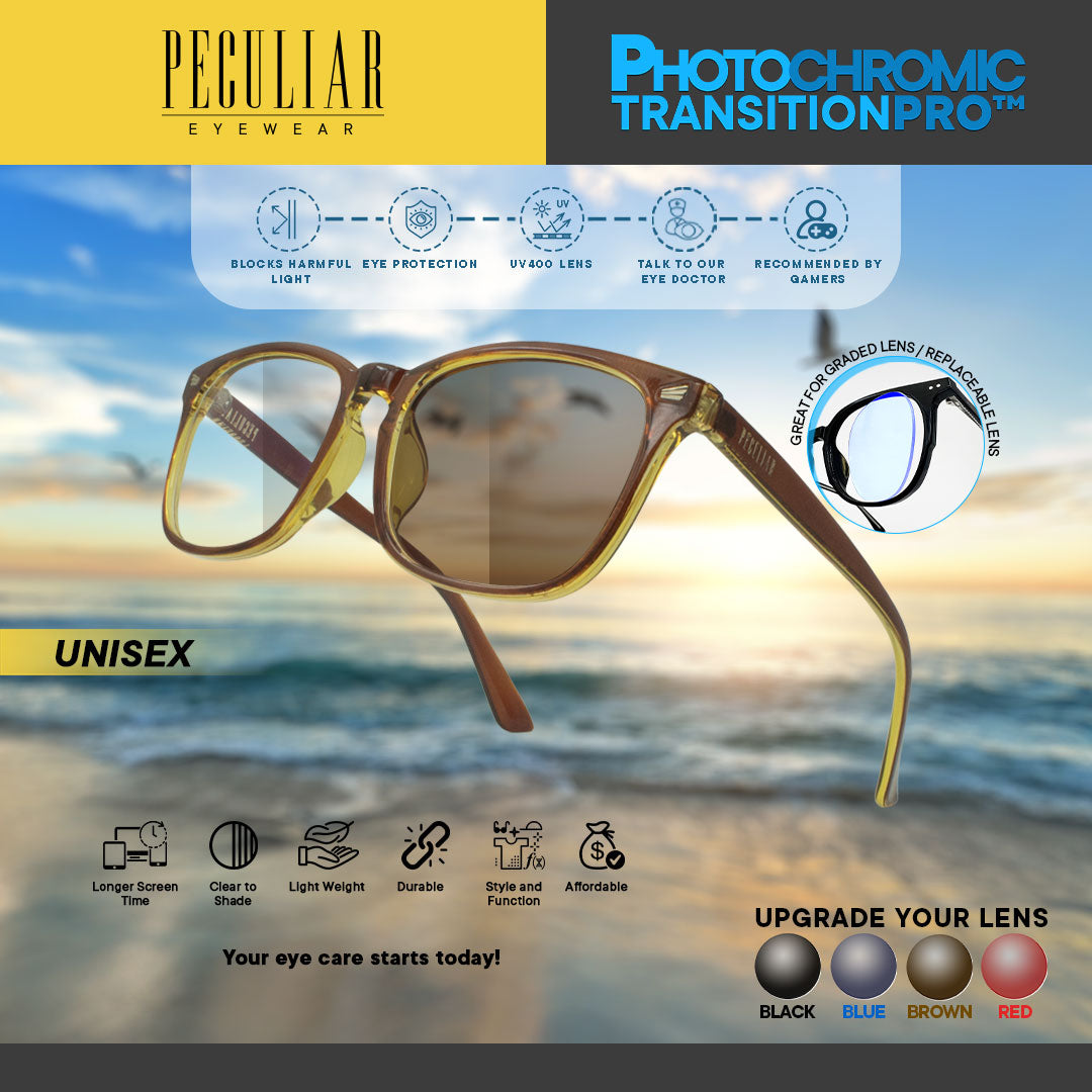 Aoki Square BrownYellow TransitionPRO Brown