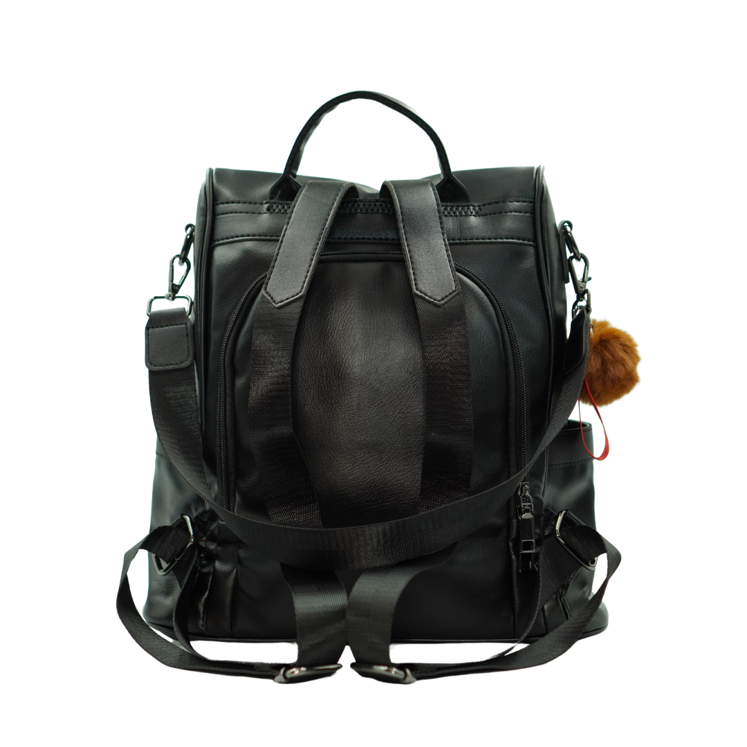 Peculiar LIZ Leather Backpack Business Office School for men women