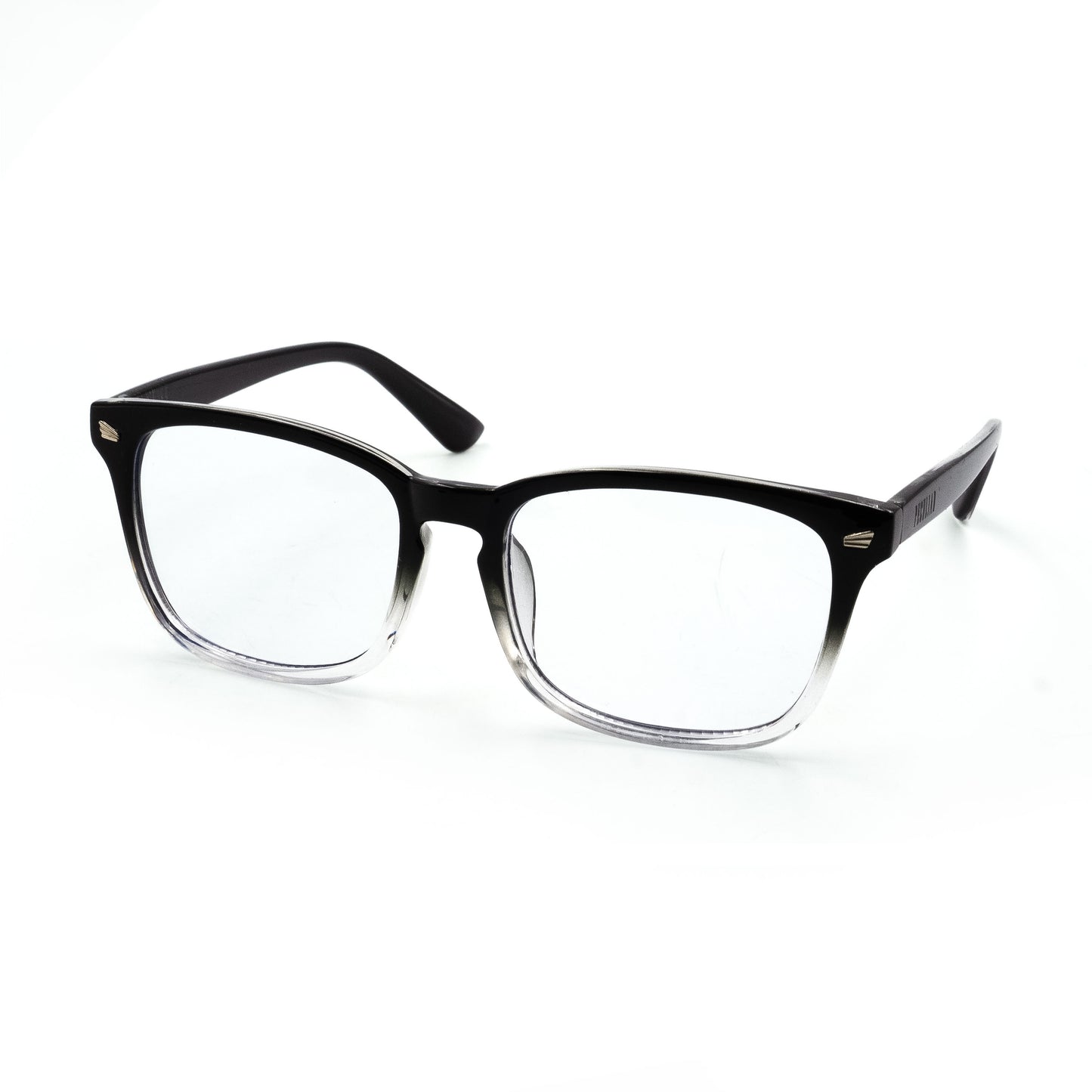 Peculiar AOKI Square Polycarbonate Frame Anti Radiation Glasses UV400-BlueGreen Blueshield