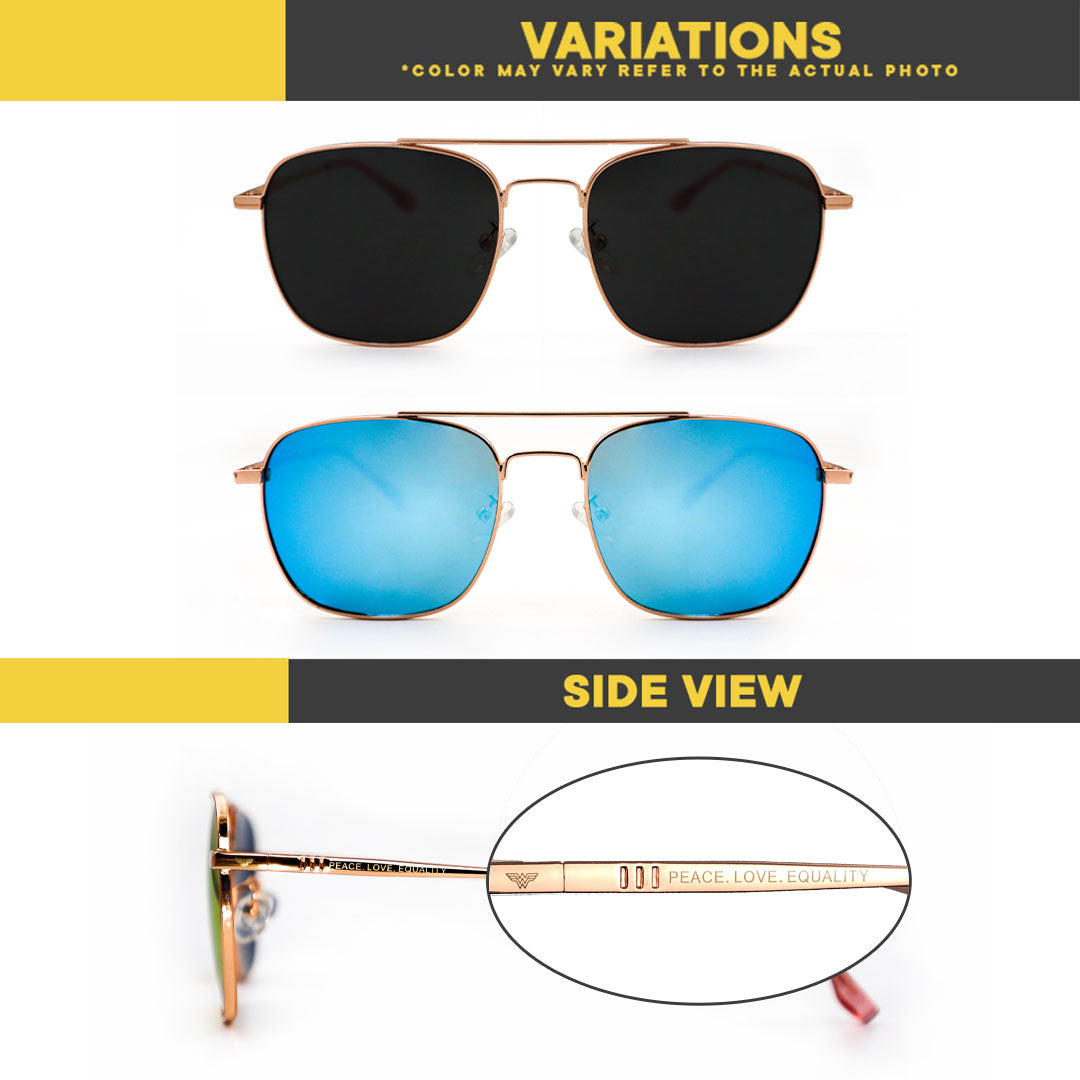 Justice League X Peculiar WONDER WOMAN Collection Sunglasses for Men and Women