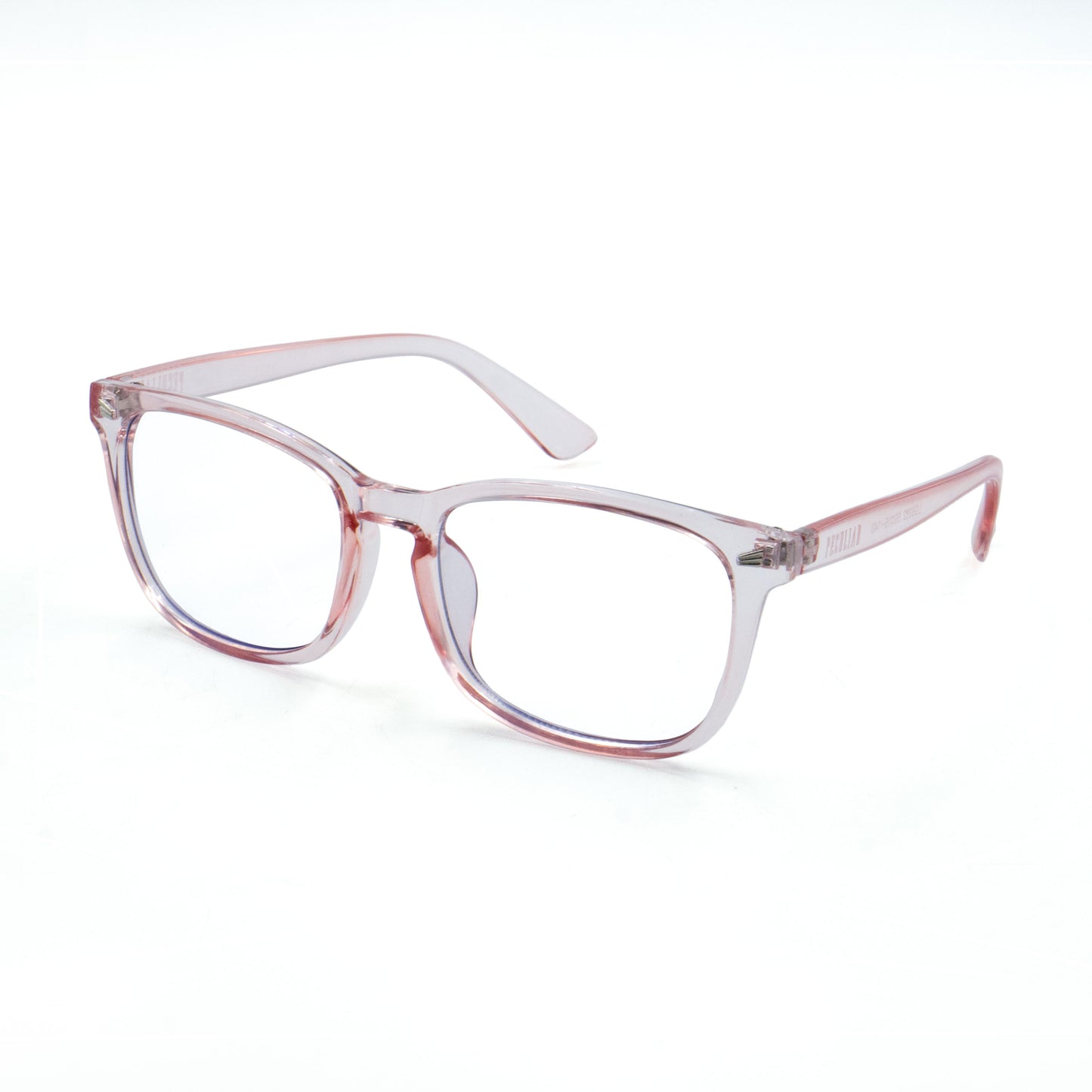 Peculiar AOKI Square Polycarbonate Frame Anti Radiation Glasses UV400-BlueGreen Blueshield