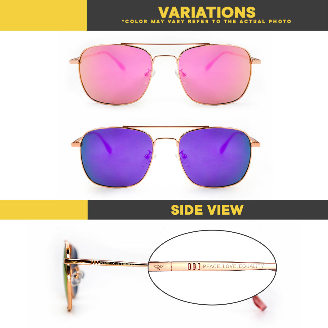 Justice League X Peculiar WONDER WOMAN Collection Sunglasses for Men and Women