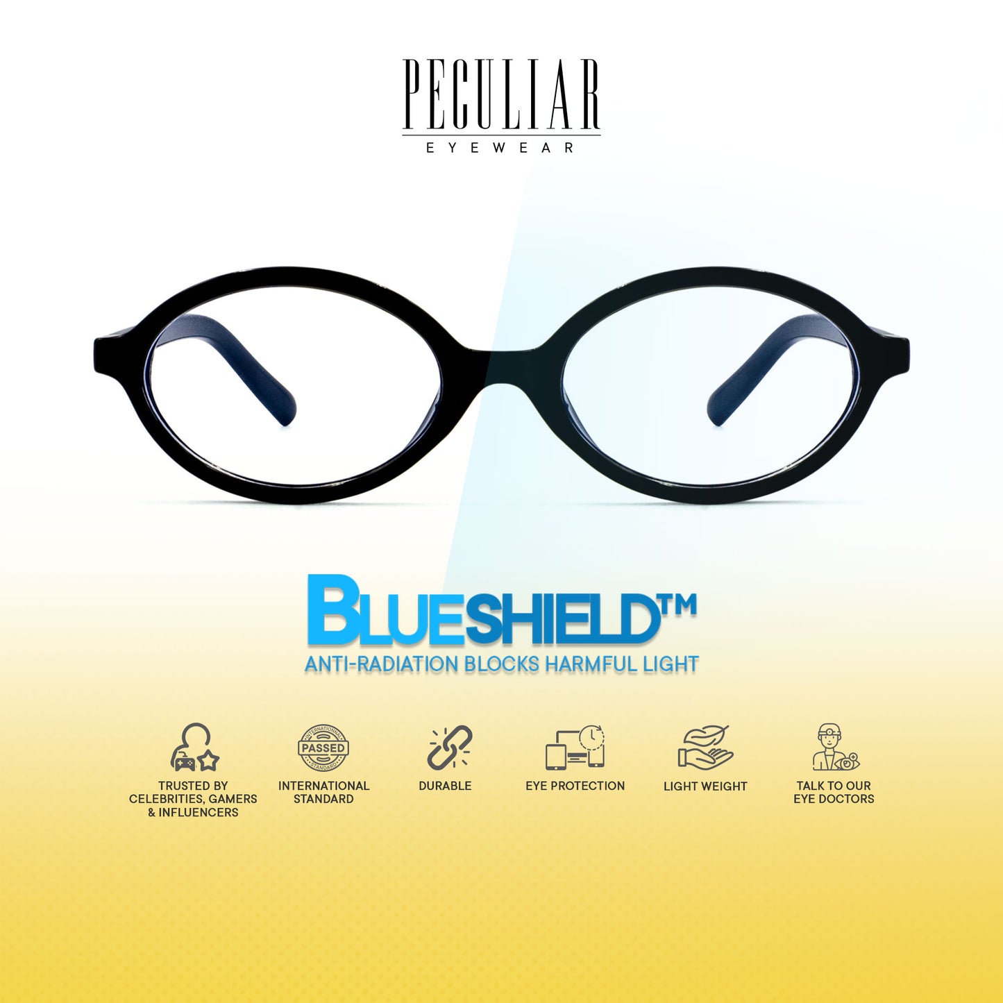 Nefertiti Oval Photochromic TransitionPro