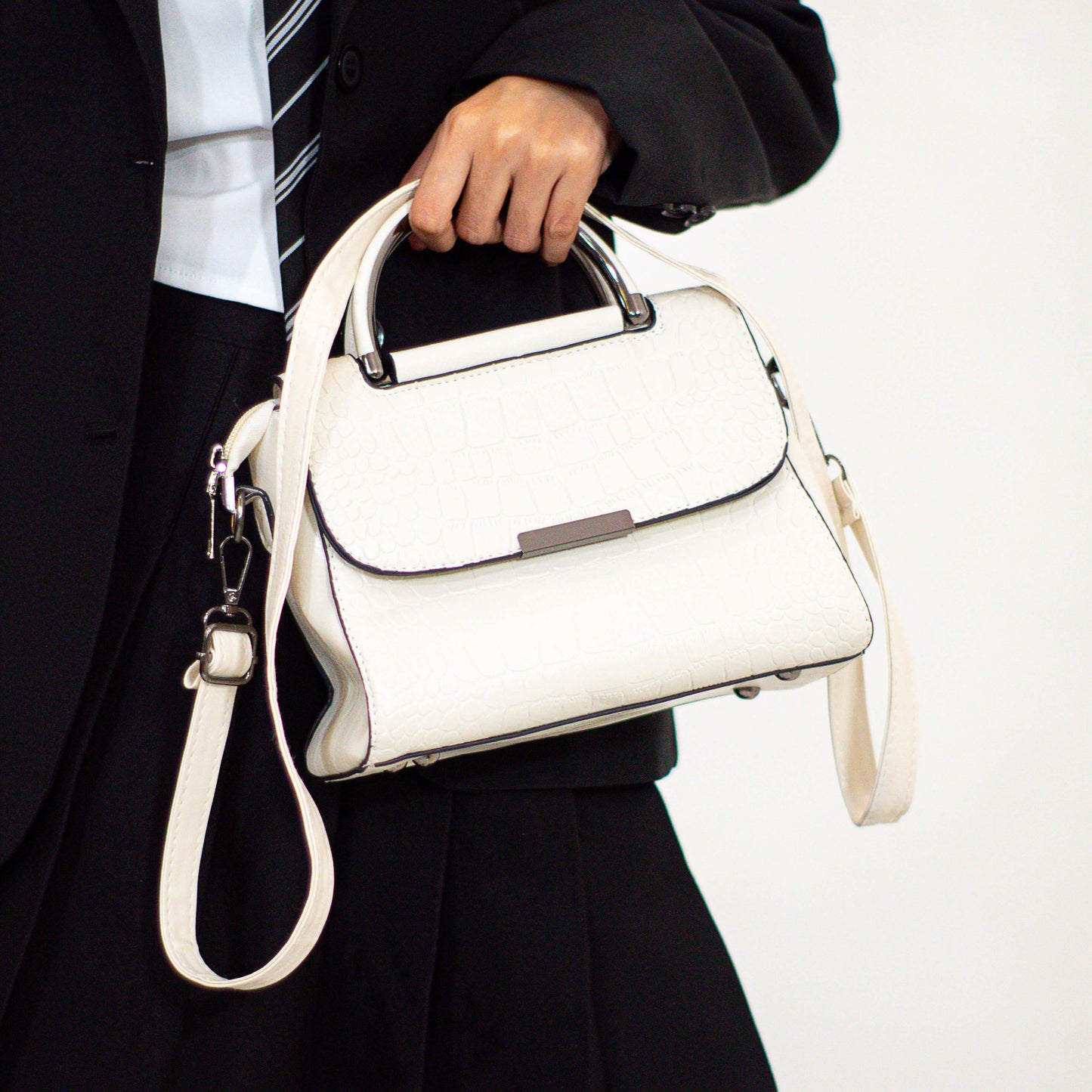 Peculiar YUJU Leather Handbag Business Office School for men women