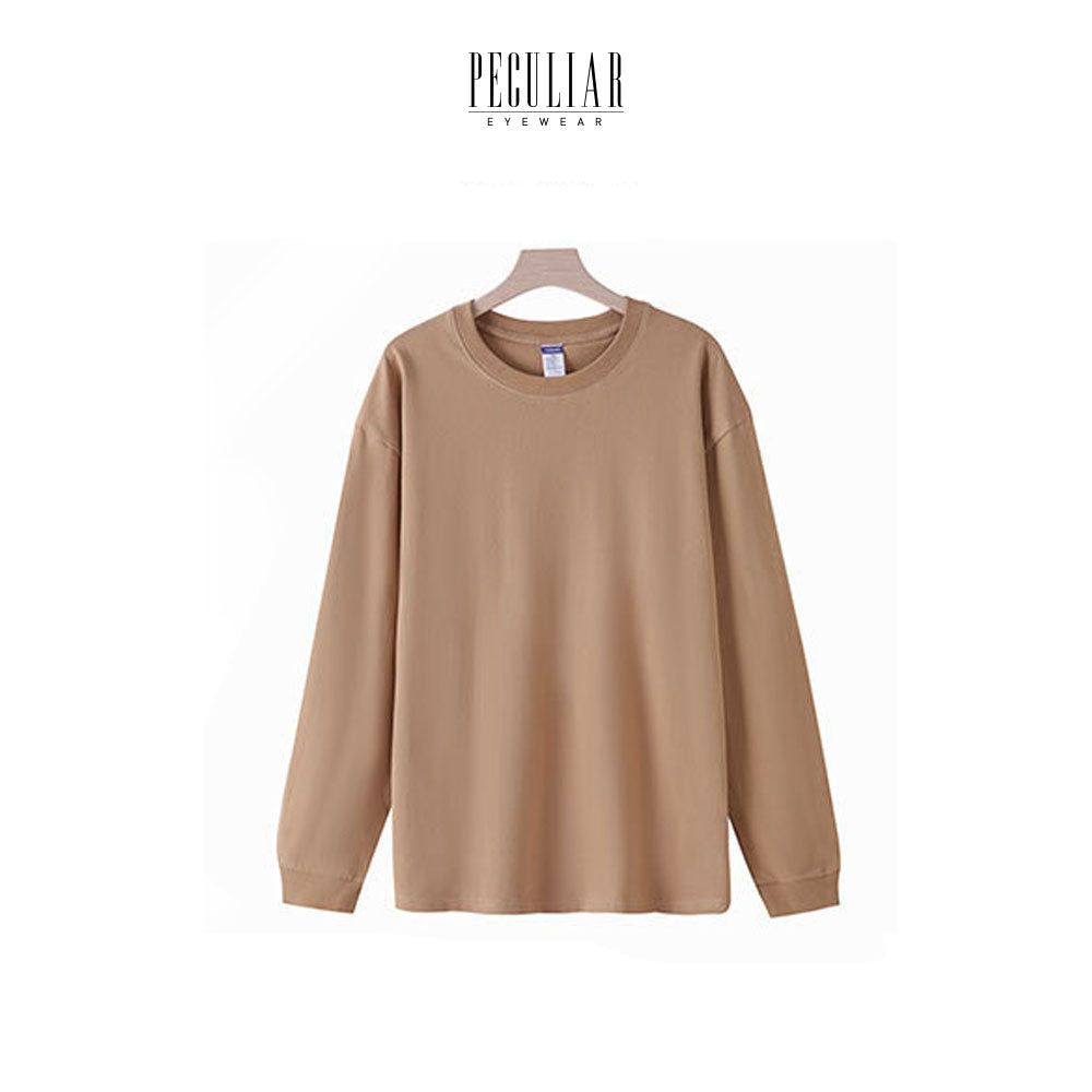 Peculiar Cotton Long Sleeve for Men and Women Asian Size