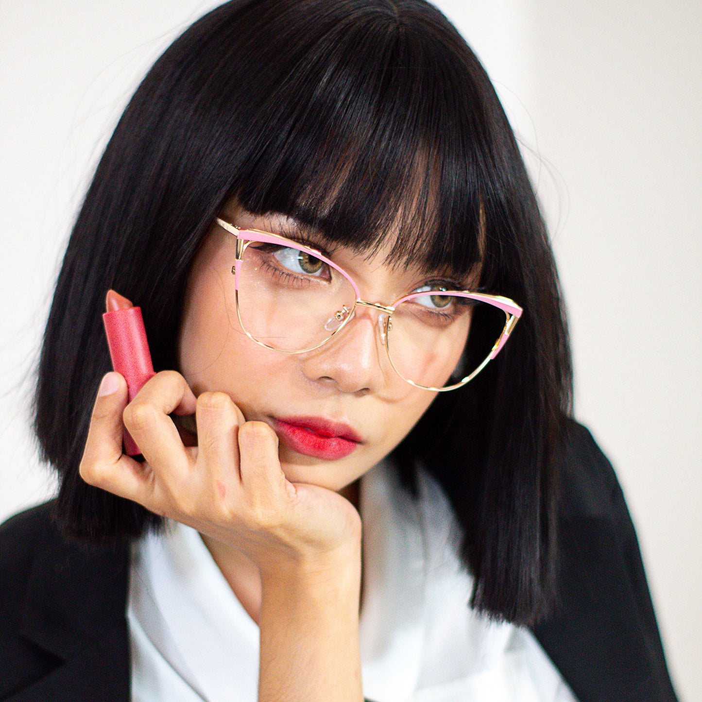 Josephine Cat Eye Metal Frame Photochromic TransitionPro