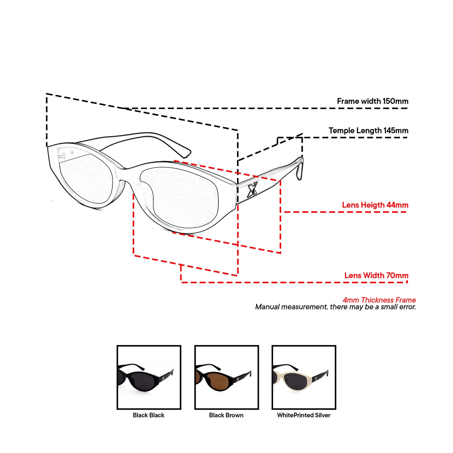 Peculiar Rue Cat Eye Acetate Polarized Anti-Radiation Sunglass Eyewear for Woman Men
