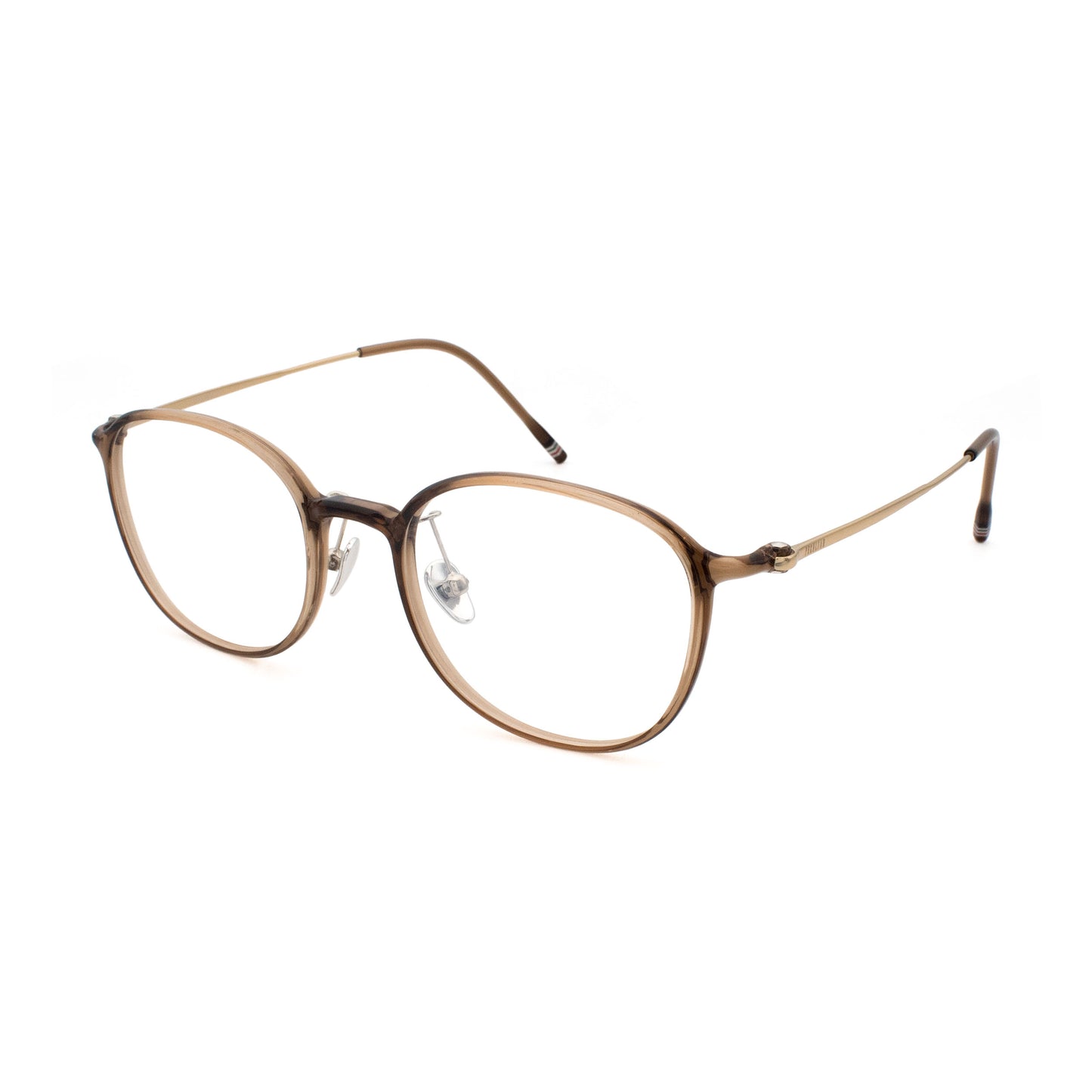 Peculiar Sora Round Titanium Computer Glasses Anti Radiation Eyeglass Replaceable for Men Women