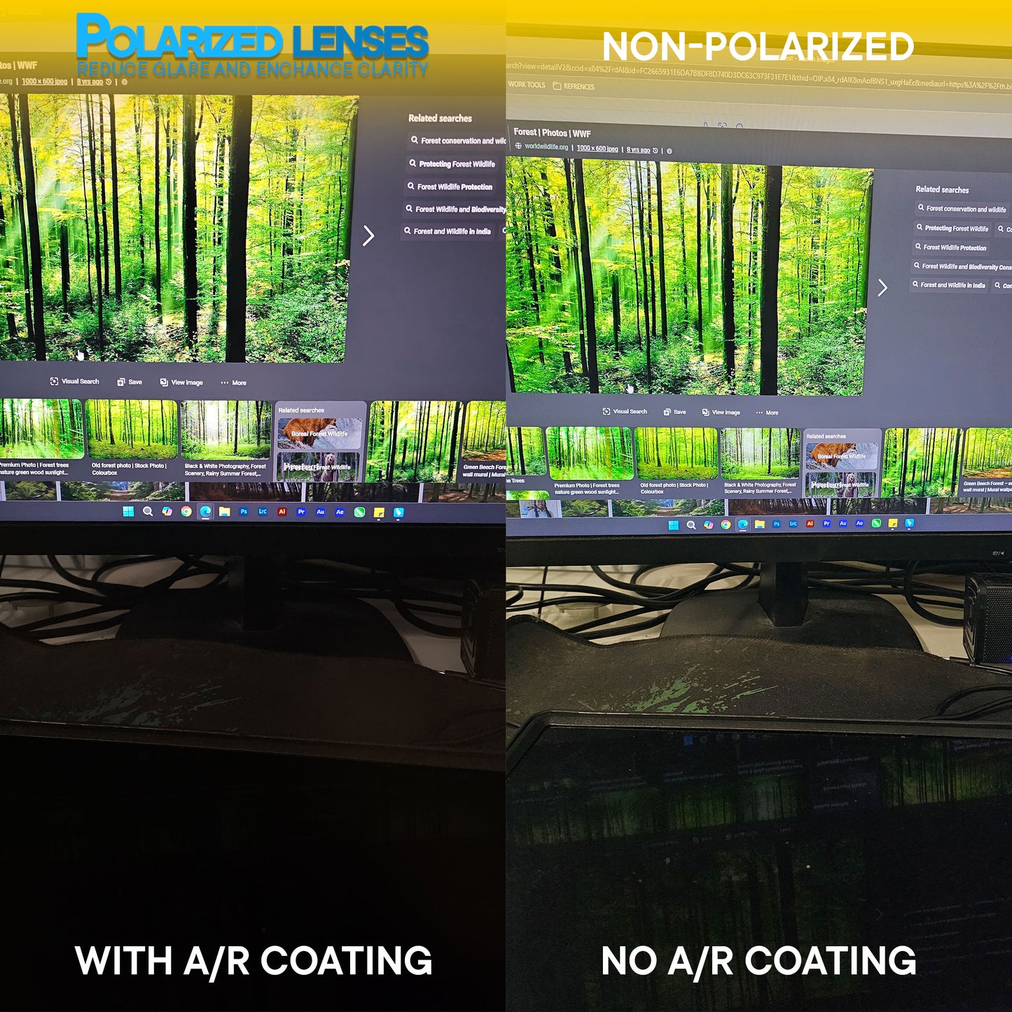 Peculiar Polarized Lens Upgrade (Lens Only) - Sunglasses Non-Graded Lens for Women and Men