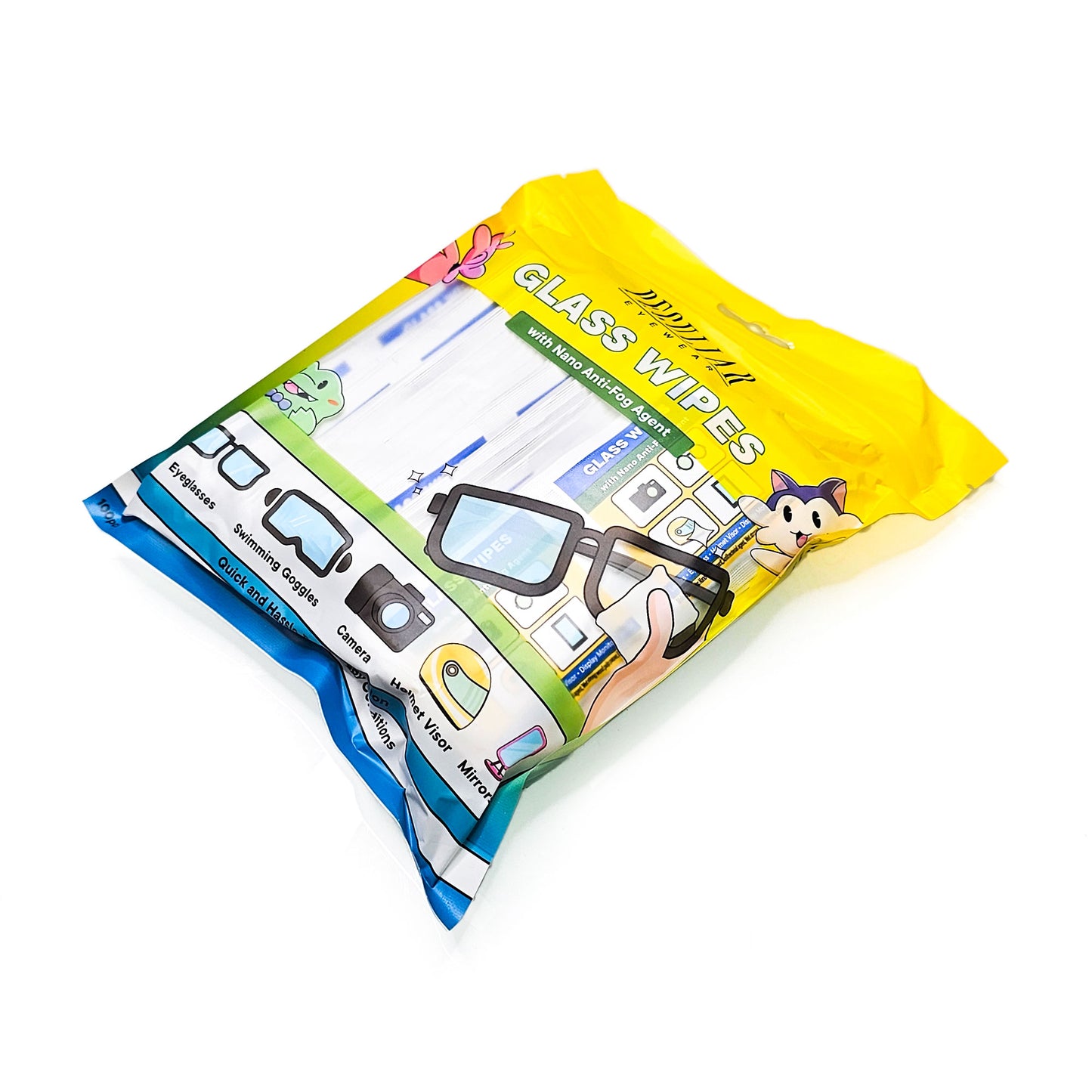 Peculiar Anti-Fog Glass Wipes Wipes with Nano-Technology Cleaner Degreaser Non-Toxic Quick Dry Dust removal, quick drying, high definition, Disposable Eyeglasses Cleaning Dry Cleaning Wipes Lens Cleaning Tissue Screen Remove Dust