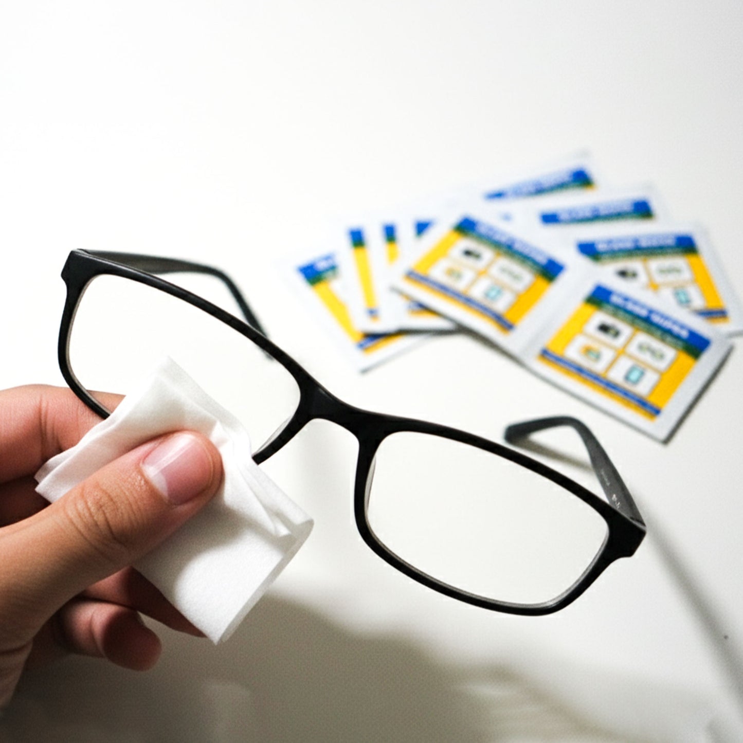 Peculiar Anti-Fog and Glass Wipes 20pcs only Bundle Nano-Technology Cleaner Non-Toxic Quick Dry