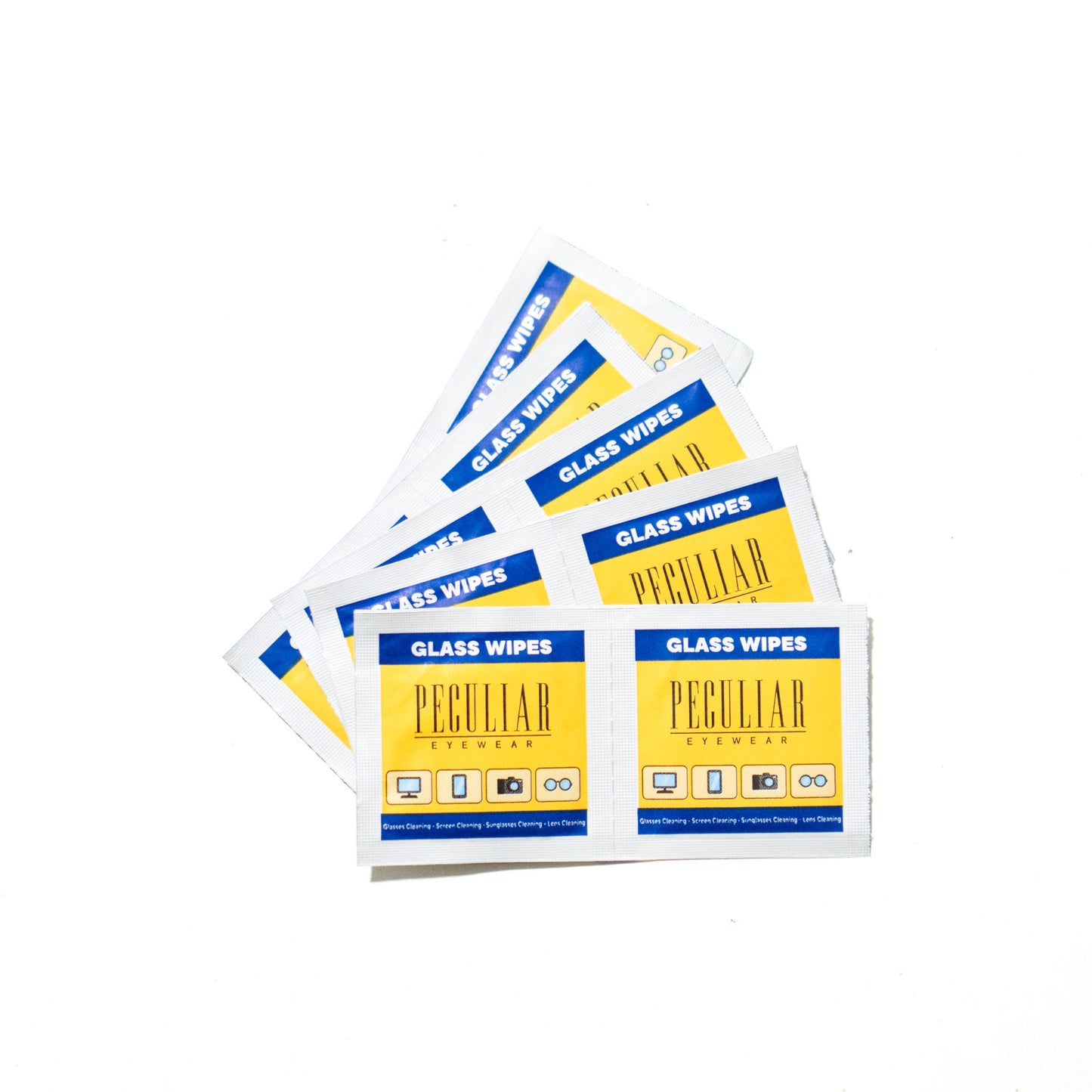 Peculiar Anti-Fog and Glass Wipes 20pcs only Bundle Nano-Technology Cleaner Non-Toxic Quick Dry