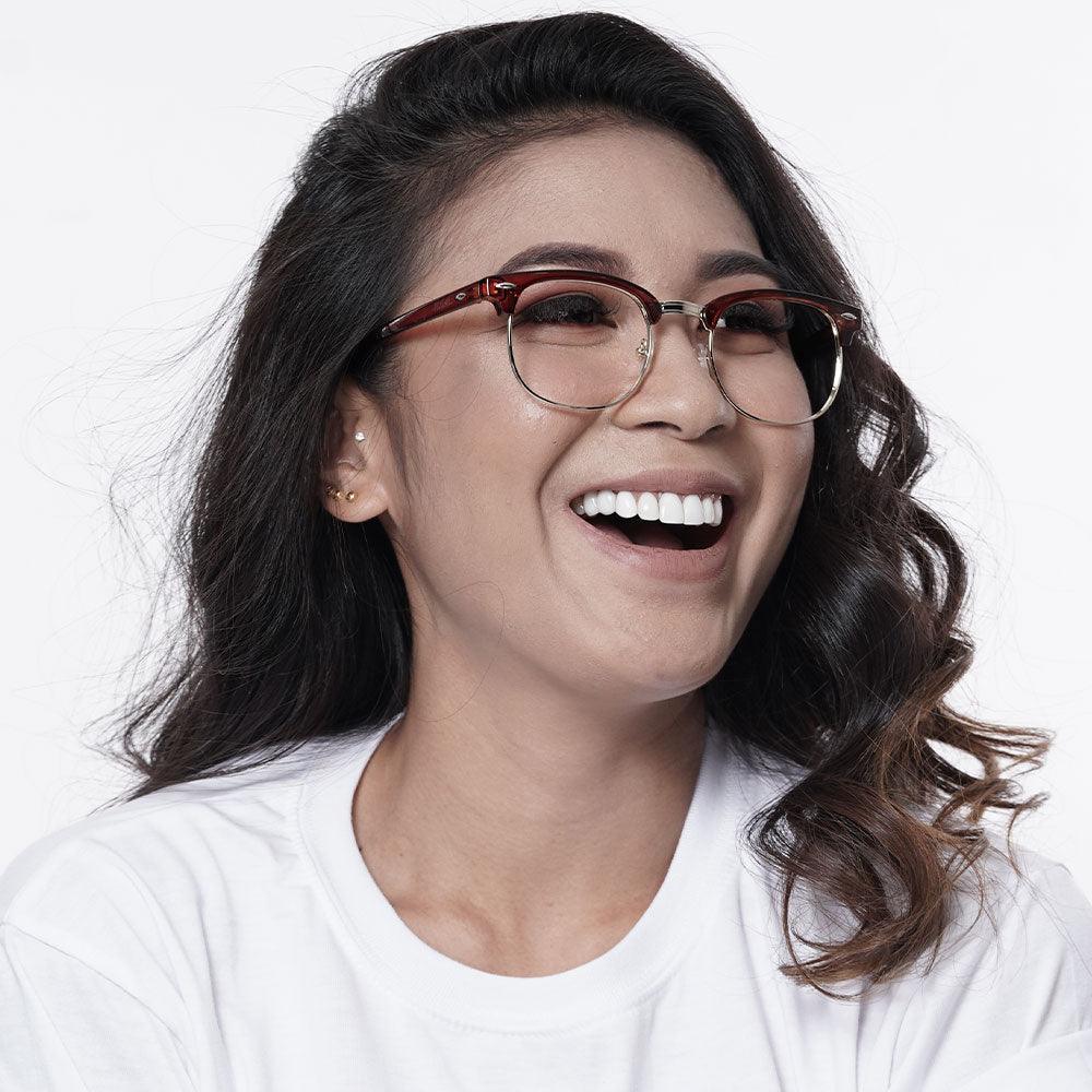 Peculiar CLUBMASTER Square Polycarbonate Frame Peculiar Photochromic TransitionPRO - peculiareyewear