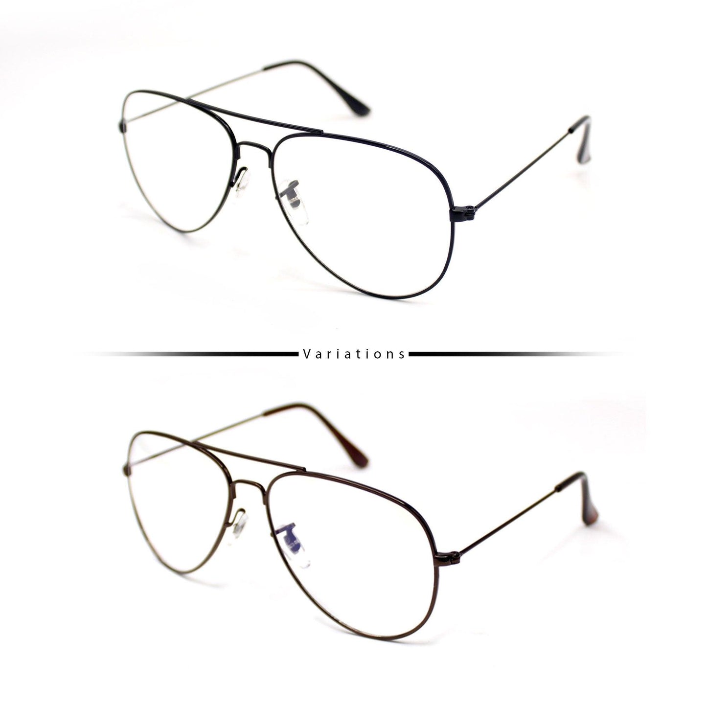 Peculiar LEVI Aviator Frame Anti Radiation Glasses UV400 - peculiareyewear