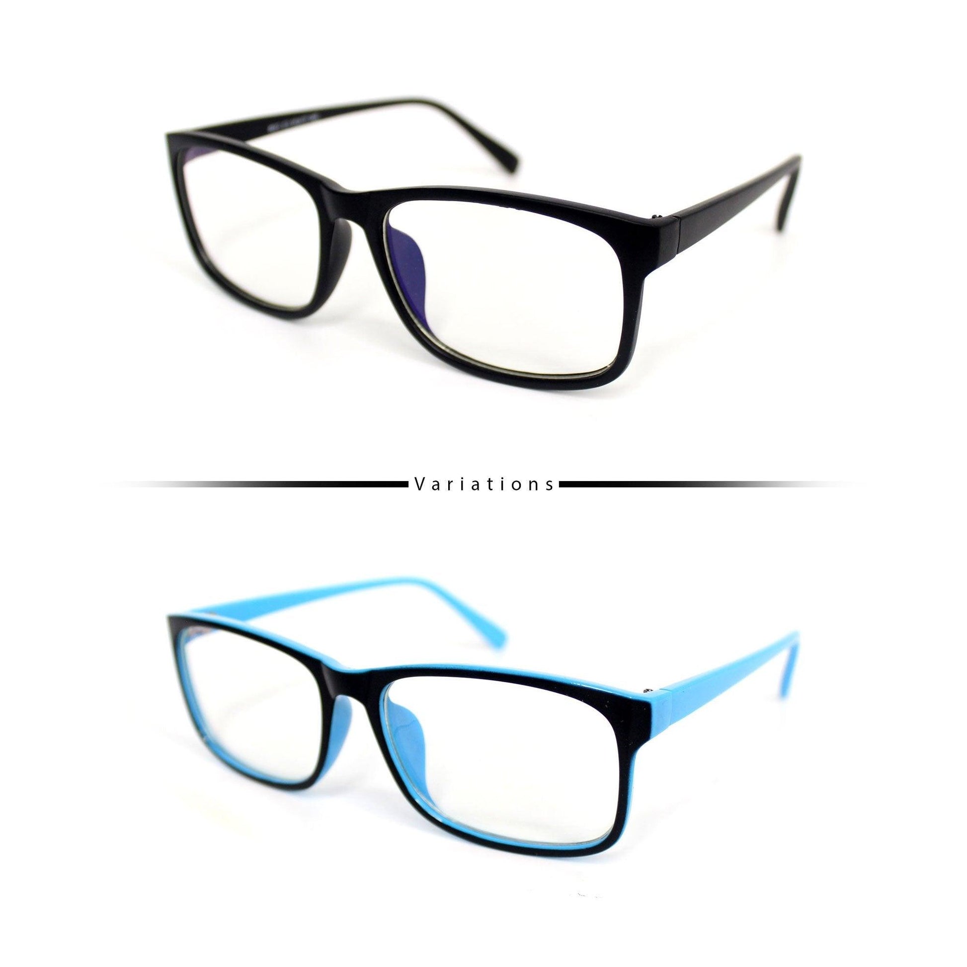 Peculiar CLEO Square Anti Radiation Glasses UV400 - peculiareyewear