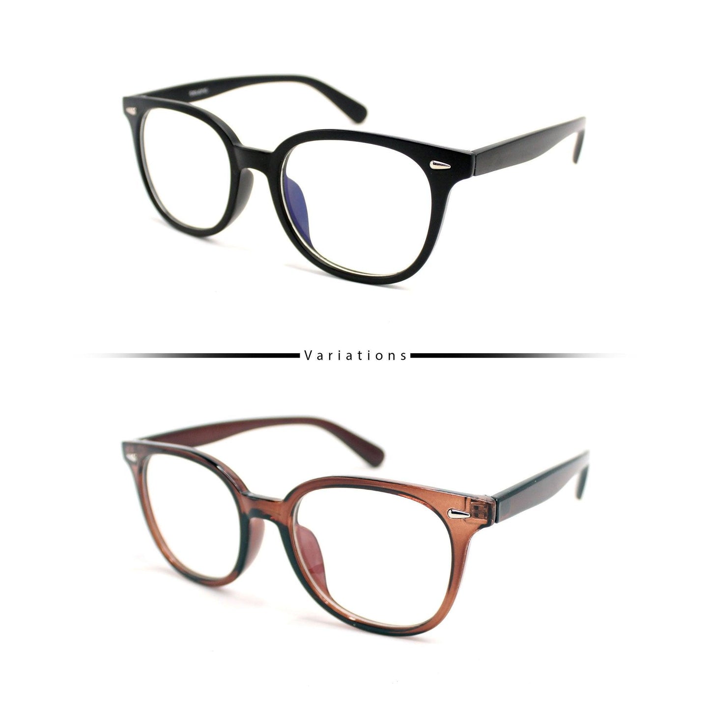 CES DRILON for Ces Style x Peculiar CECILIA Square Polycarbonate Frame Anti Radiation Glasses UV400 - peculiareyewear