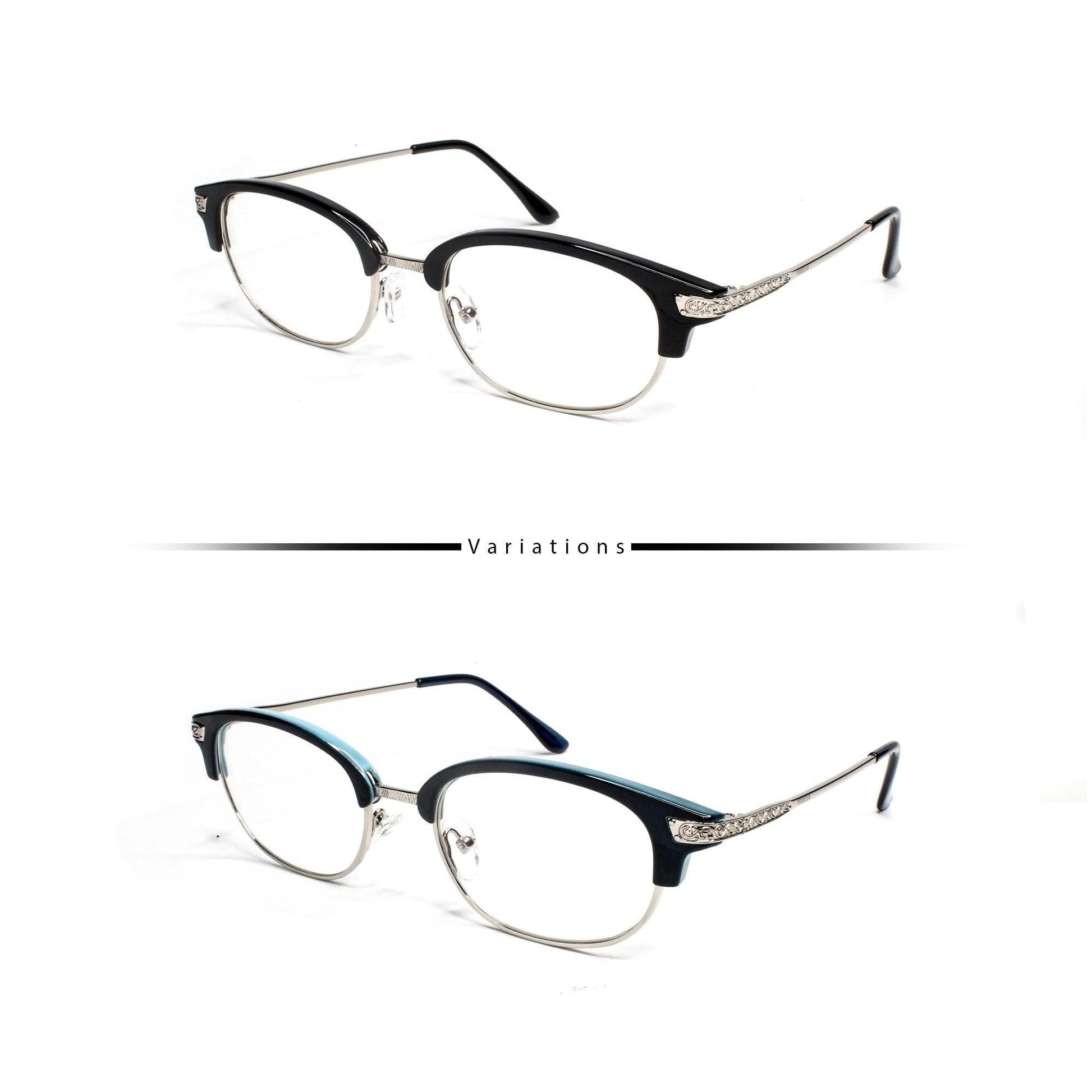 Peculiar YSSA Oval Premium  Frame Anti Radiation Glasses UV400 - peculiareyewear