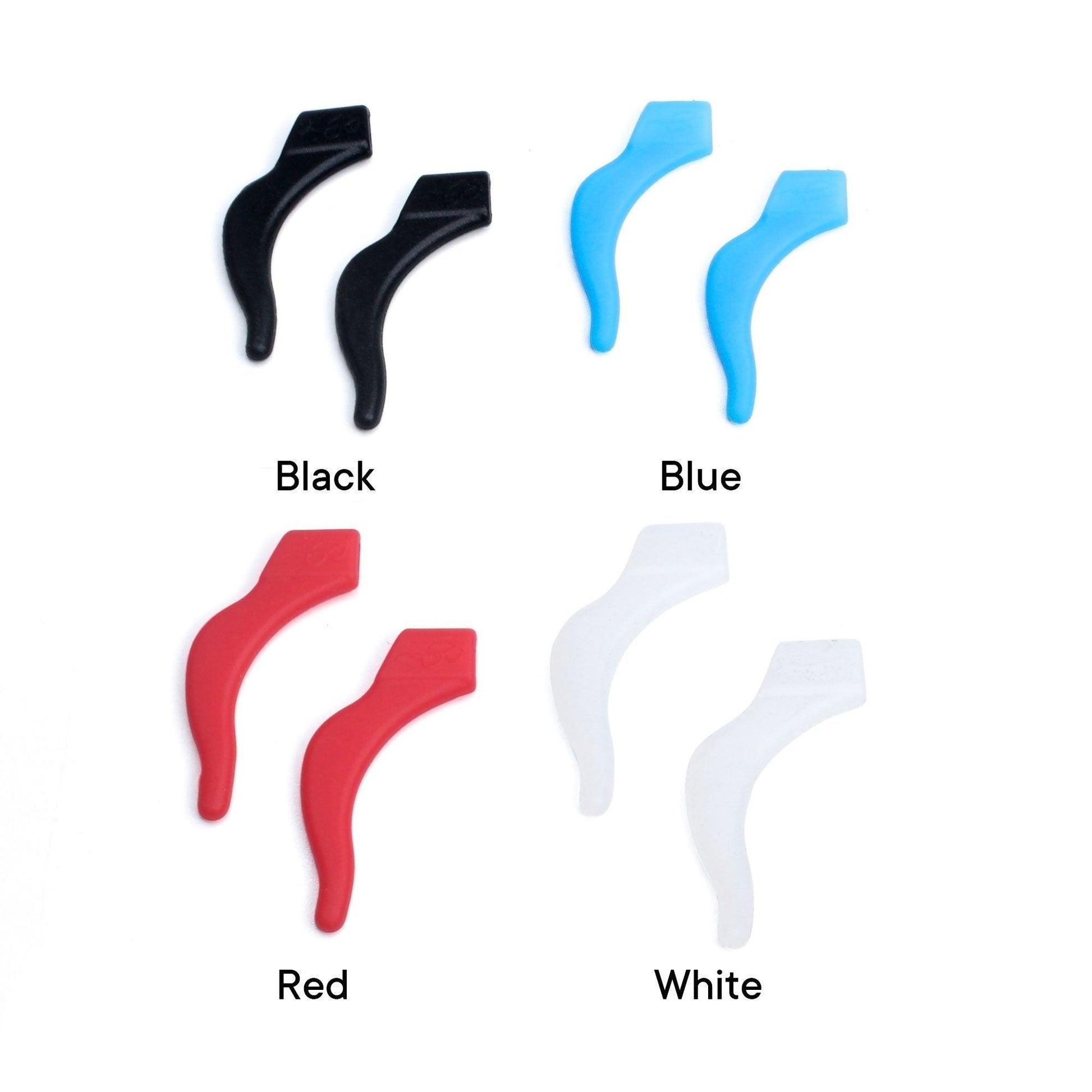 Peculiar SS22A Silicon Rubber Eyeglass Hook End Tips Anti Slip Ear Grip - peculiareyewear