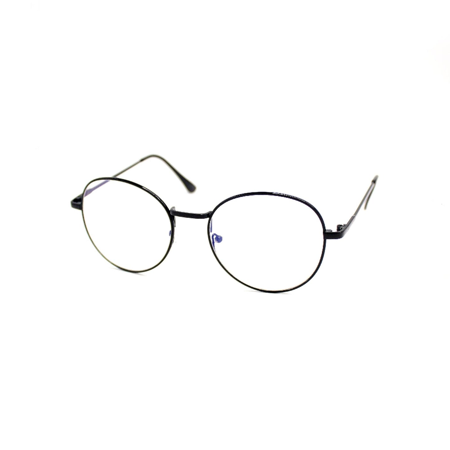 Peculiar SKYLER Round Metal Frame Anti Radiation Glasses UV400 - peculiareyewear