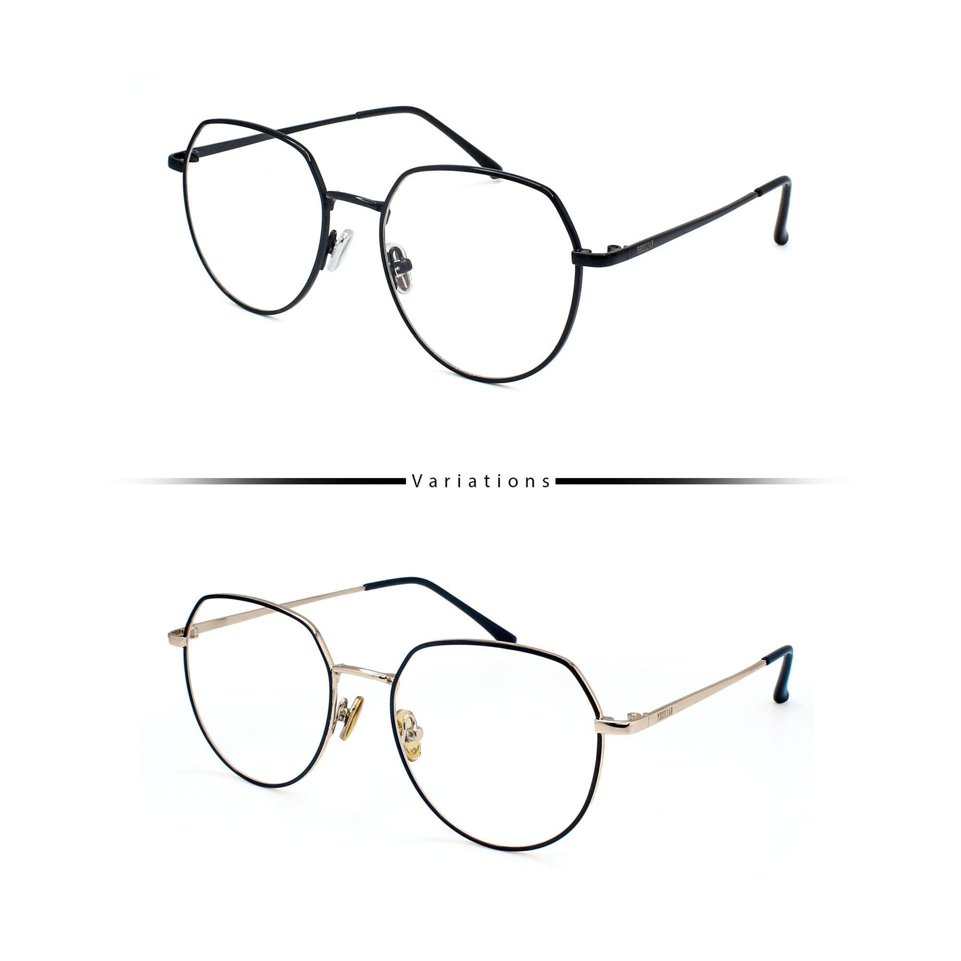 Peculiar ERIS Deco Anti Radiation Glasses UV400 - peculiareyewear