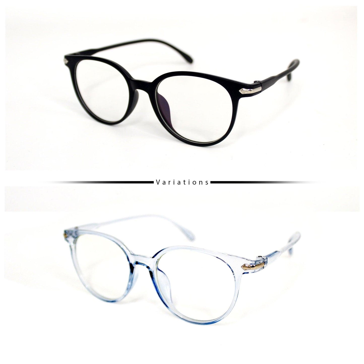 Peculiar ANDY Round Polycarbonate Frame Anti Radiation Glasses UV400 - peculiareyewear