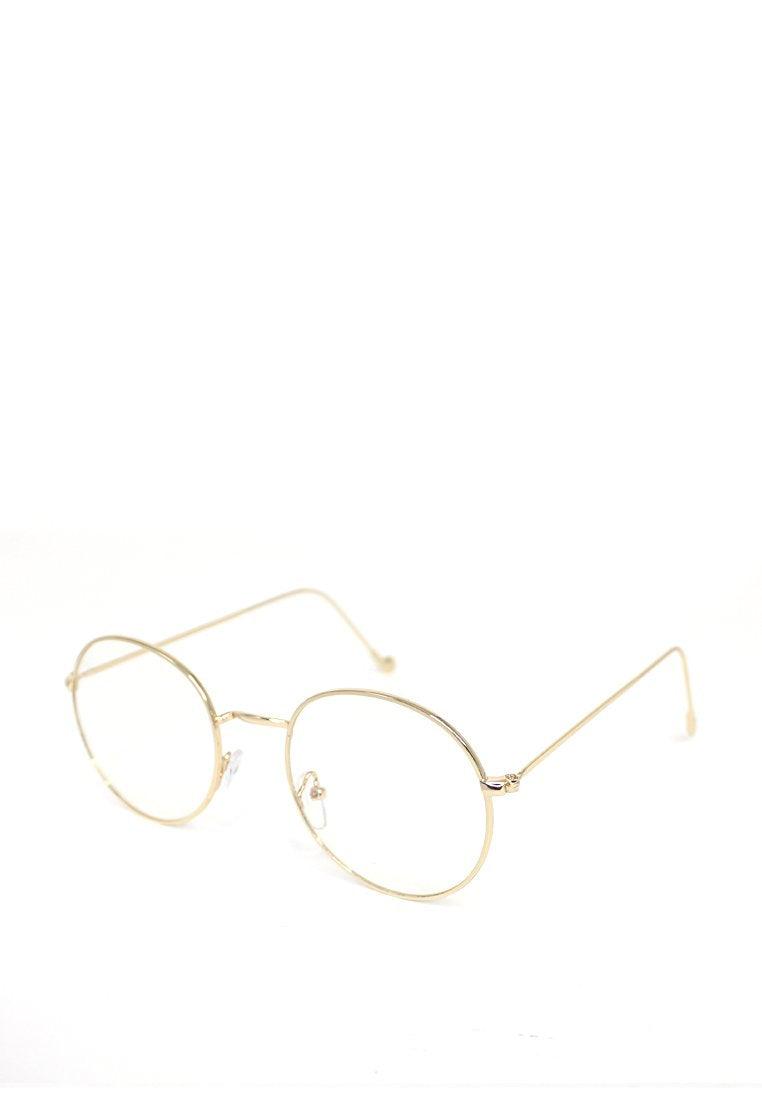 CES DRILON for Ces Style x Peculiar ICE BABY Round Alloy Frame Anti Radiation Glasses UV400 - peculiareyewear