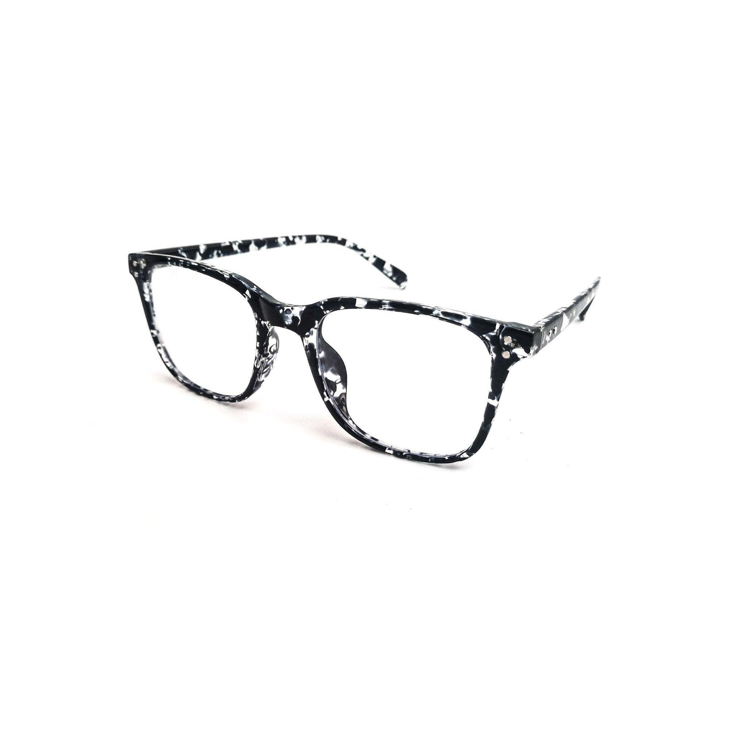 Peculiar LEO Square Polycarbonated Frame Anti Radiation Glasses UV400 - peculiareyewear