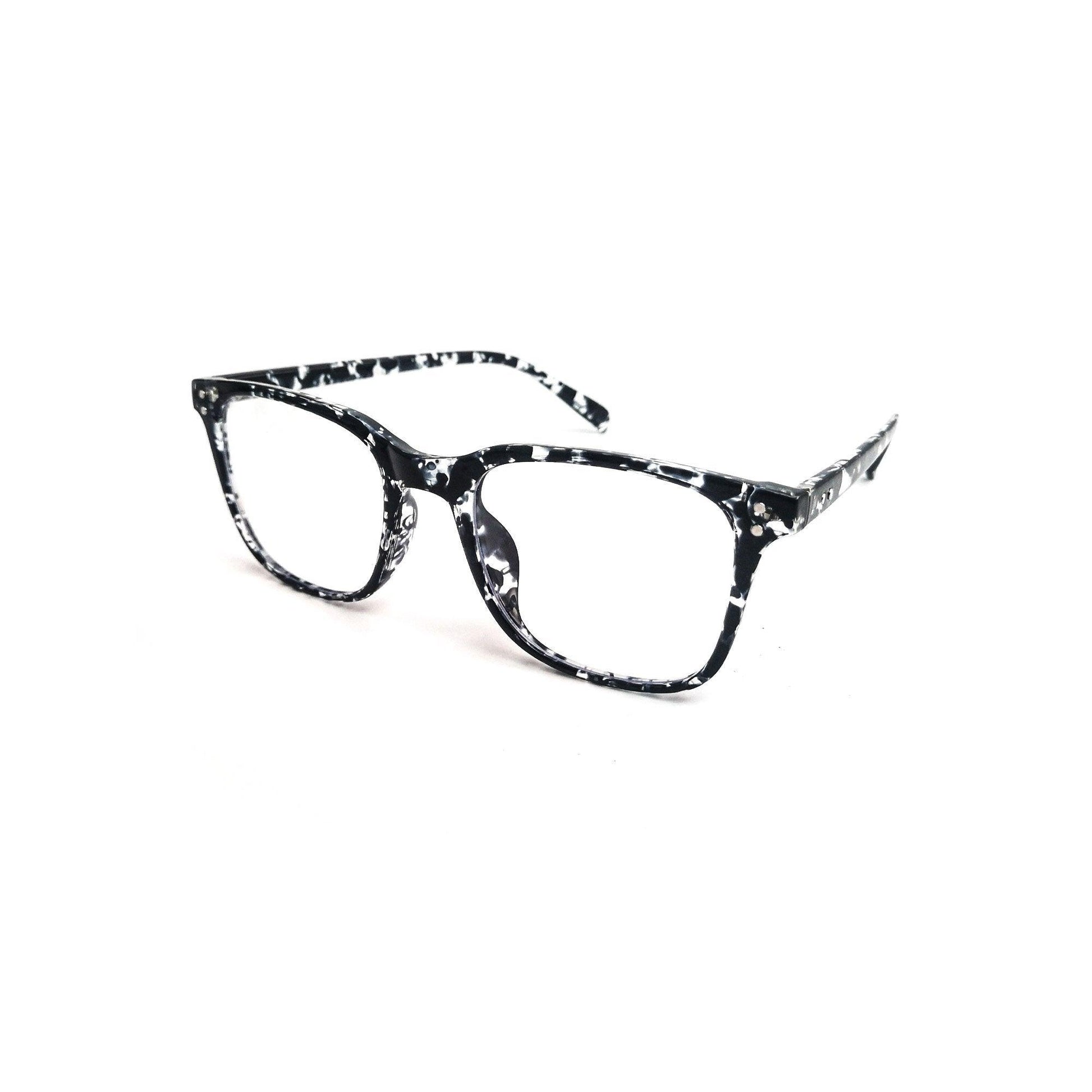 Peculiar LEO Square Polycarbonated Frame Anti Radiation Glasses UV400 - peculiareyewear