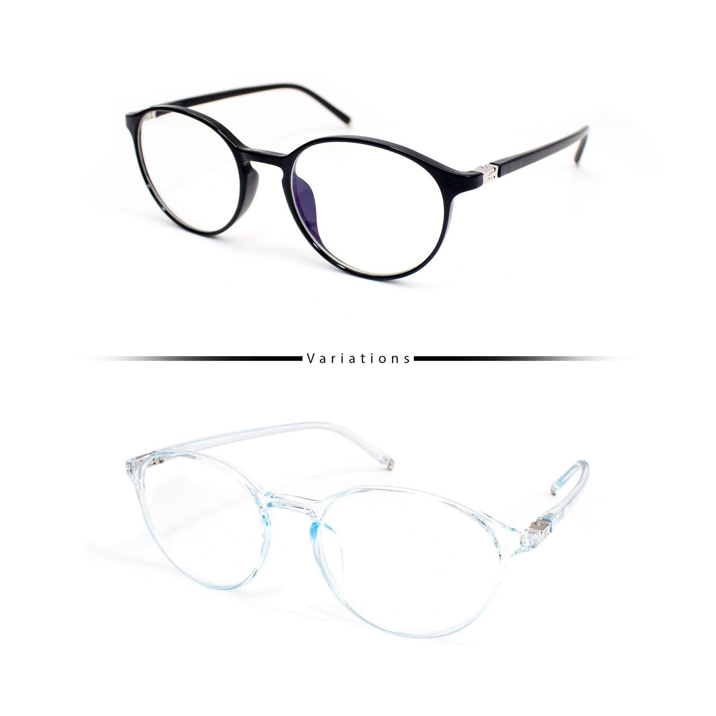 Peculiar NEON Round FLEX TR90 Frame Anti Radiation Glasses UV400 - peculiareyewear
