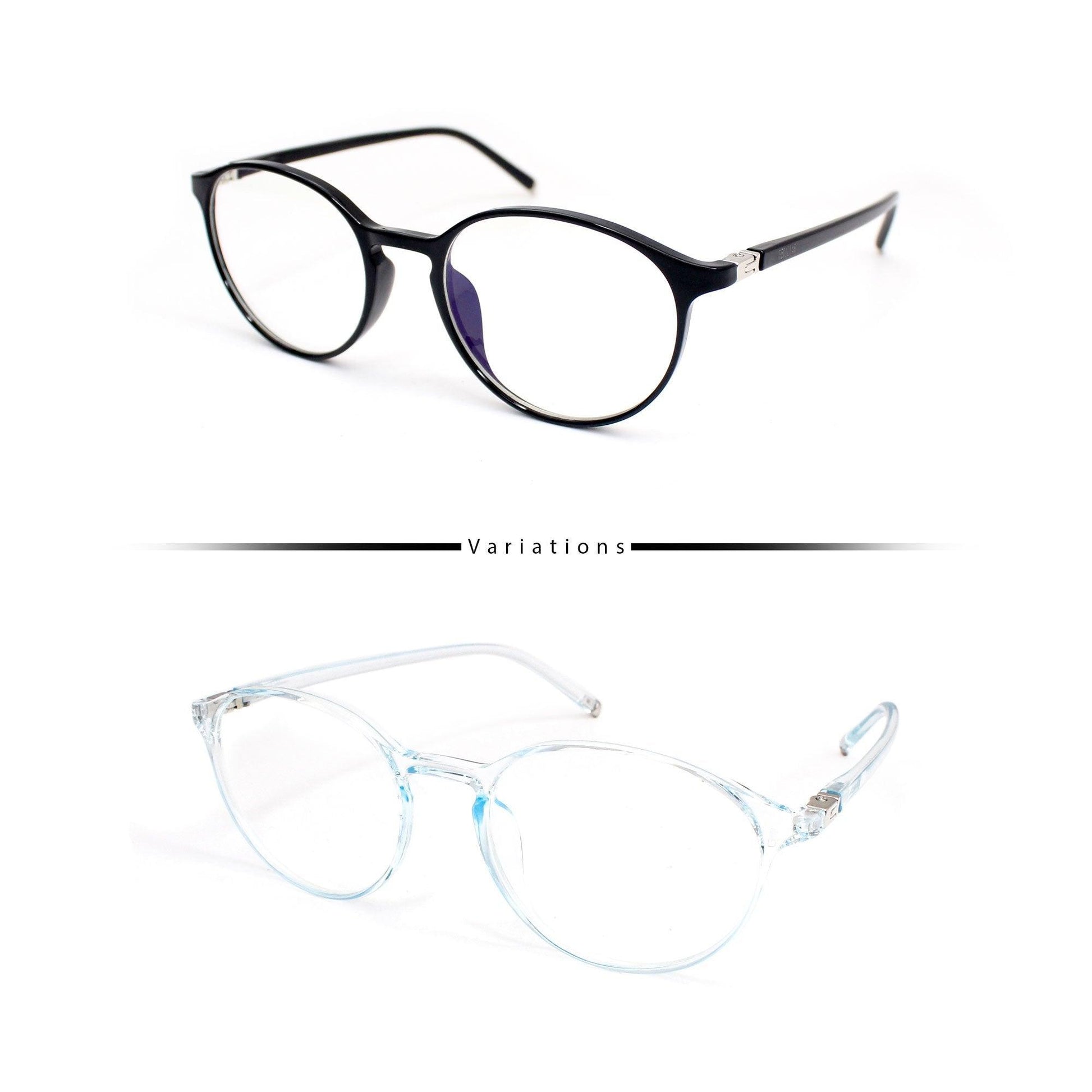Peculiar NEON Round FLEX TR90 Frame Anti Radiation Glasses UV400 - peculiareyewear