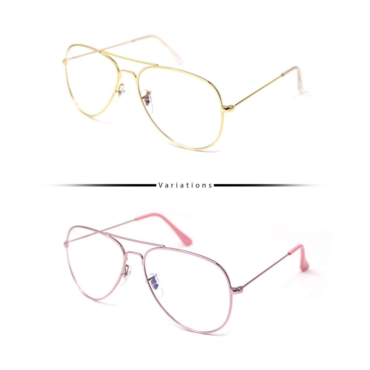 Peculiar LEVI Aviator Frame Anti Radiation Glasses UV400 - peculiareyewear
