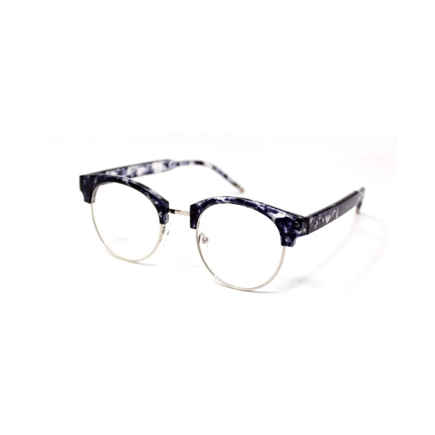 KEN CHAN x Peculiar LUXE Round Polycarbonate Frame Anti Radiation Glasses UV400 - peculiareyewear