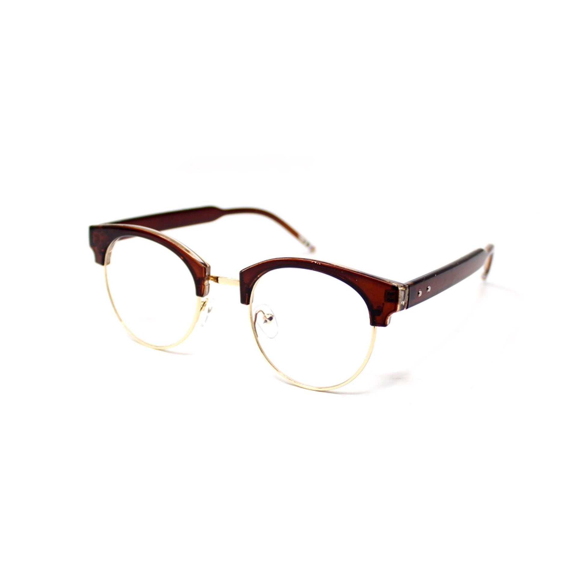 KEN CHAN x Peculiar LUXE Round Polycarbonate Frame Anti Radiation Glasses UV400 - peculiareyewear