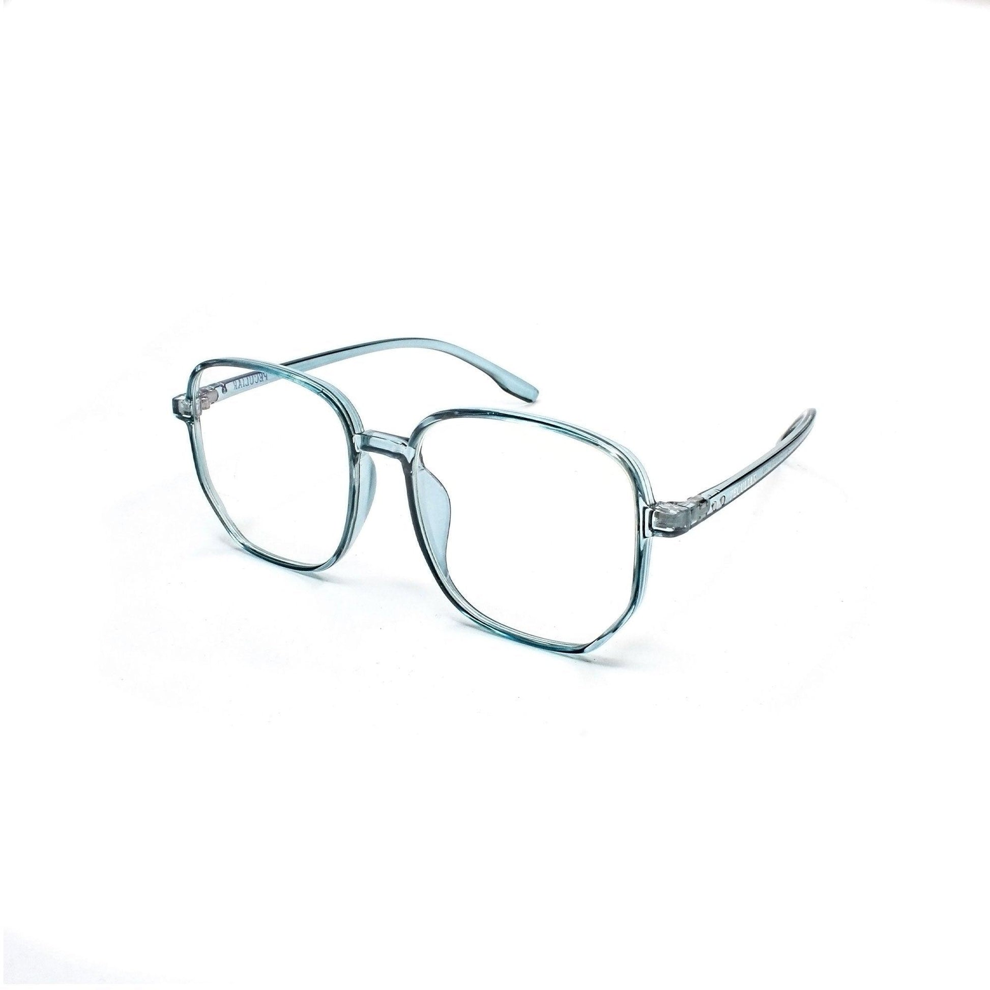 Peculiar DYLAN Oversied Square Polycarbonate Frame Anti Radiation Glasses UV400 - peculiareyewear
