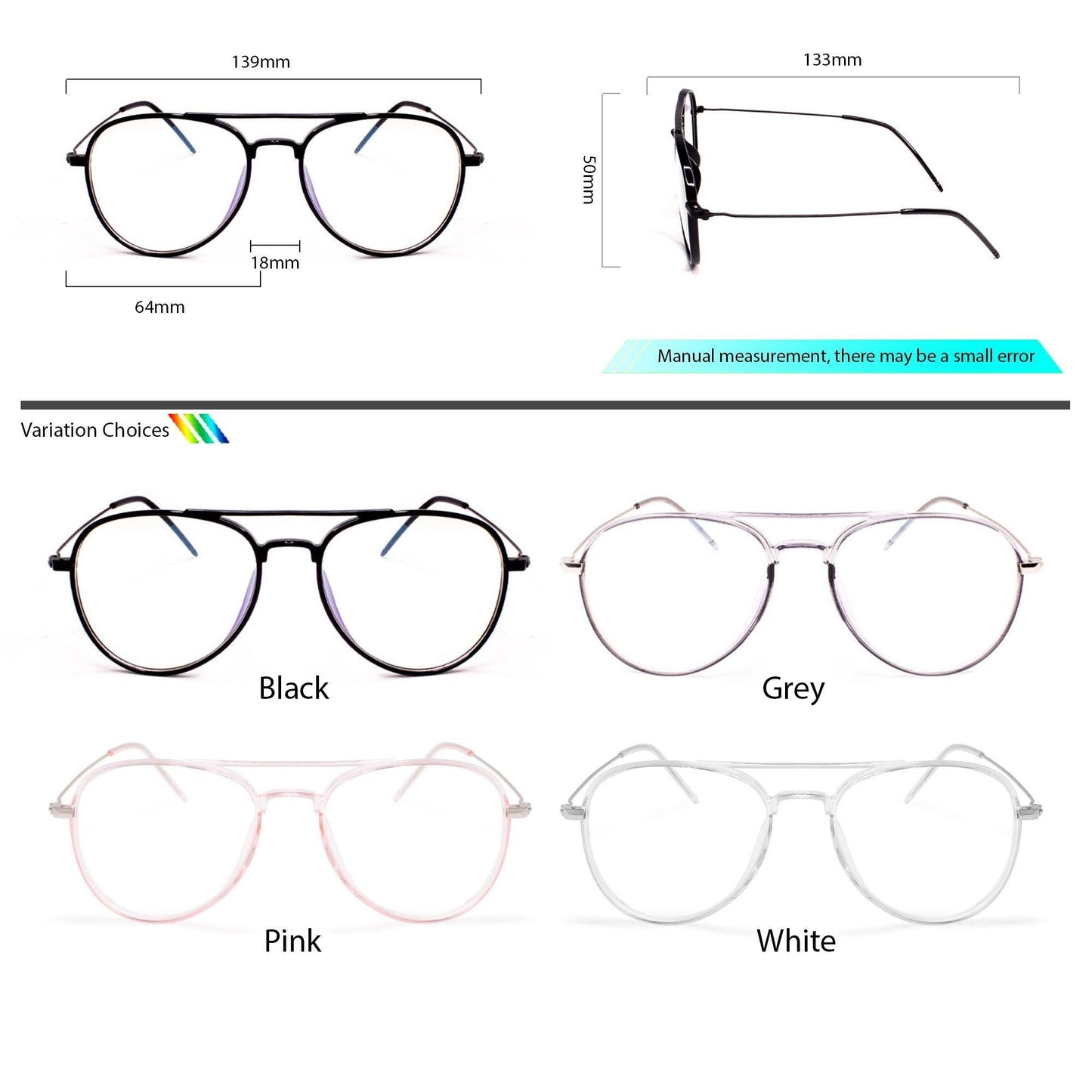 Peculiar HERO Aviator Round FLEX TR90 Frame UV400 - peculiareyewear