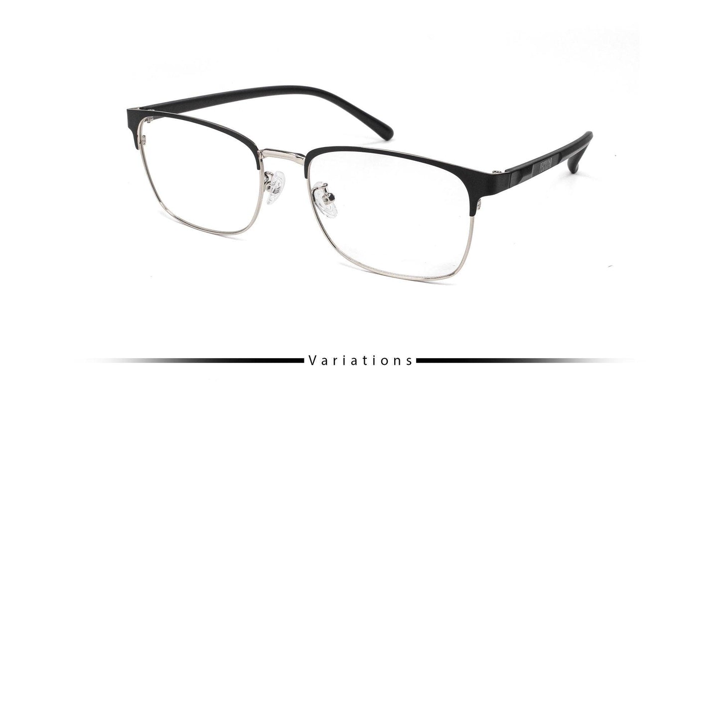 Peculiar GAVIN Square FLEX TR90 Rubberized Frame Anti Radiation Glasses UV400 - peculiareyewear