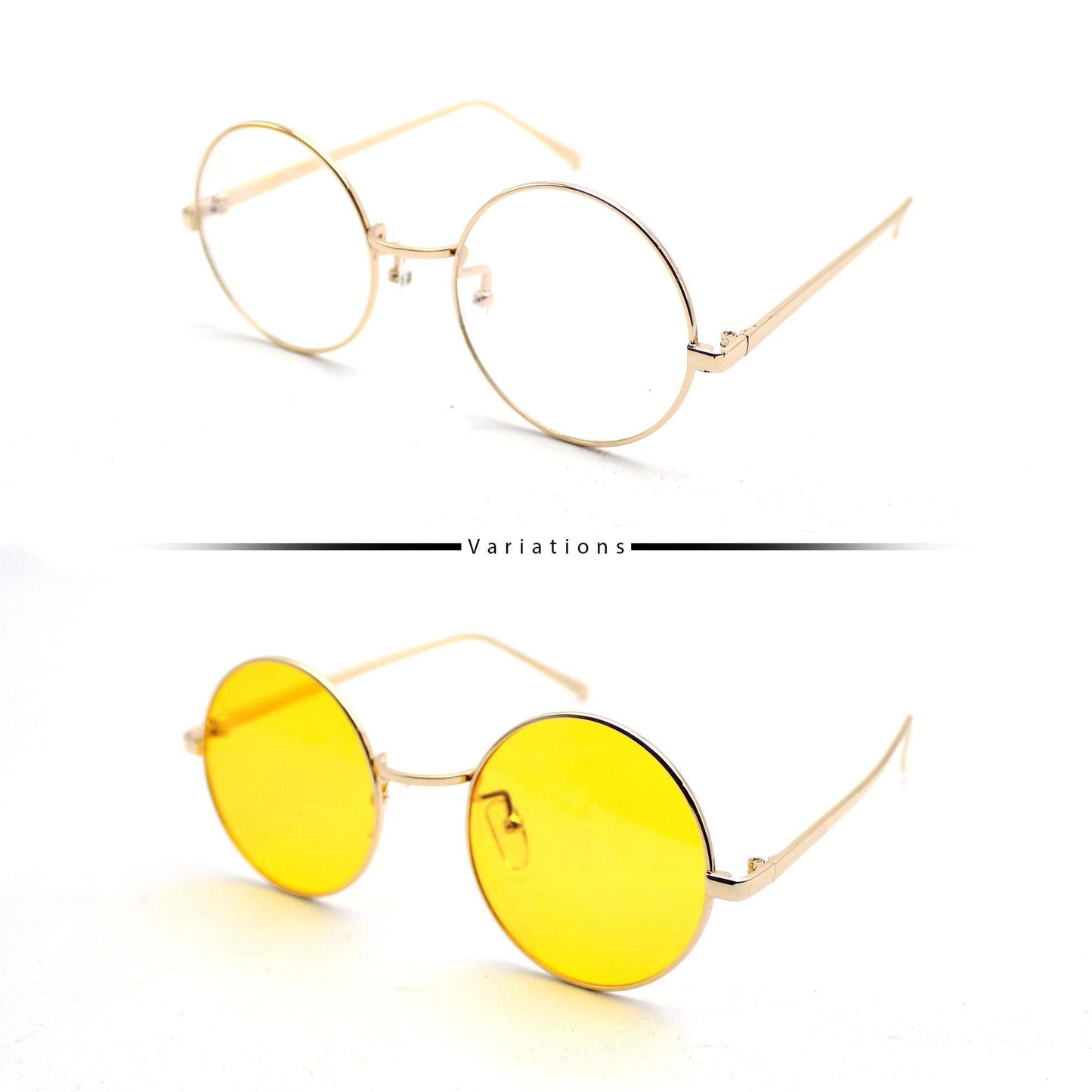 Peculiar HARRY Round Anti Radiation Glasses UV400 - peculiareyewear
