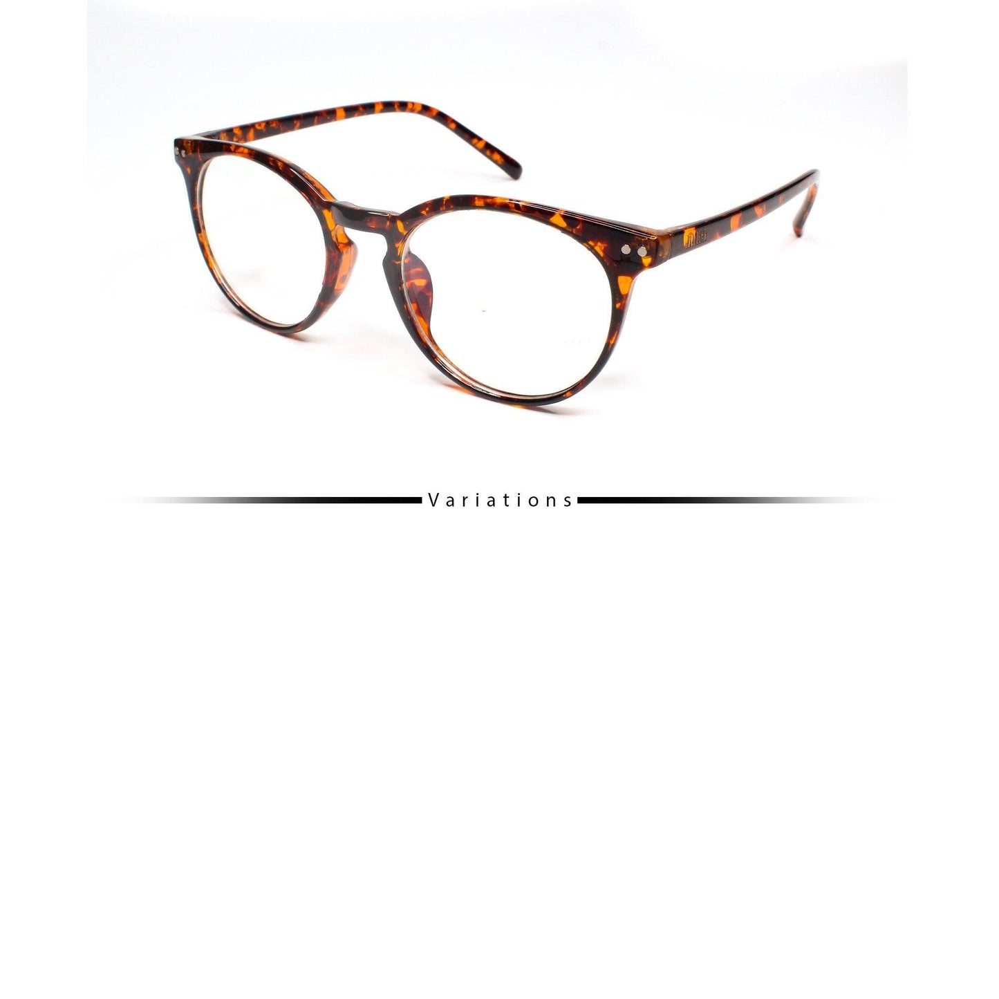 Peculiar ARLO Round Polycarbonate Frame Anti Radiation Glasses UV400 - peculiareyewear