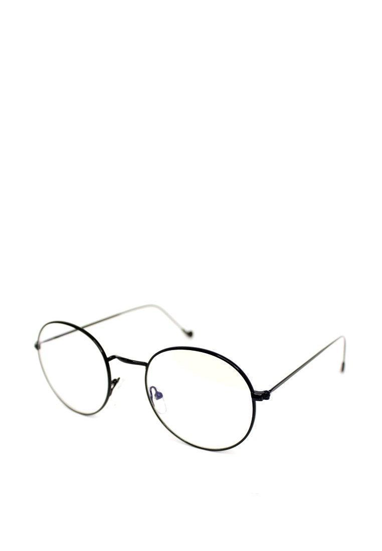 CES DRILON for Ces Style x Peculiar ICE BABY Round Alloy Frame Anti Radiation Glasses UV400 - peculiareyewear
