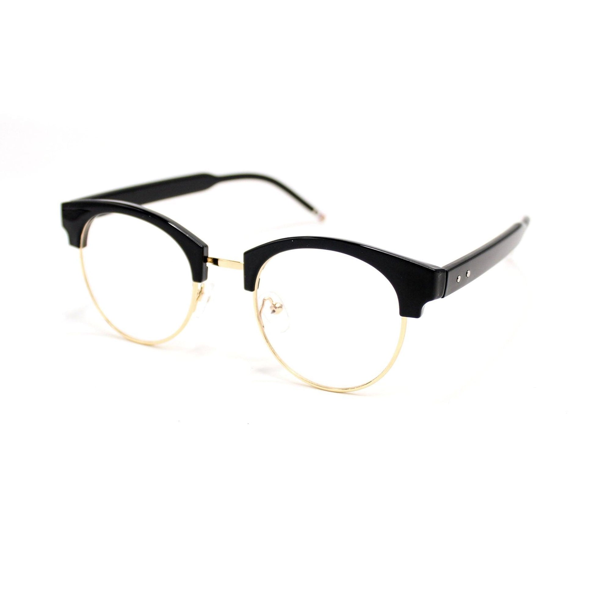 KEN CHAN x Peculiar LUXE Round Polycarbonate Frame Anti Radiation Glasses UV400 - peculiareyewear