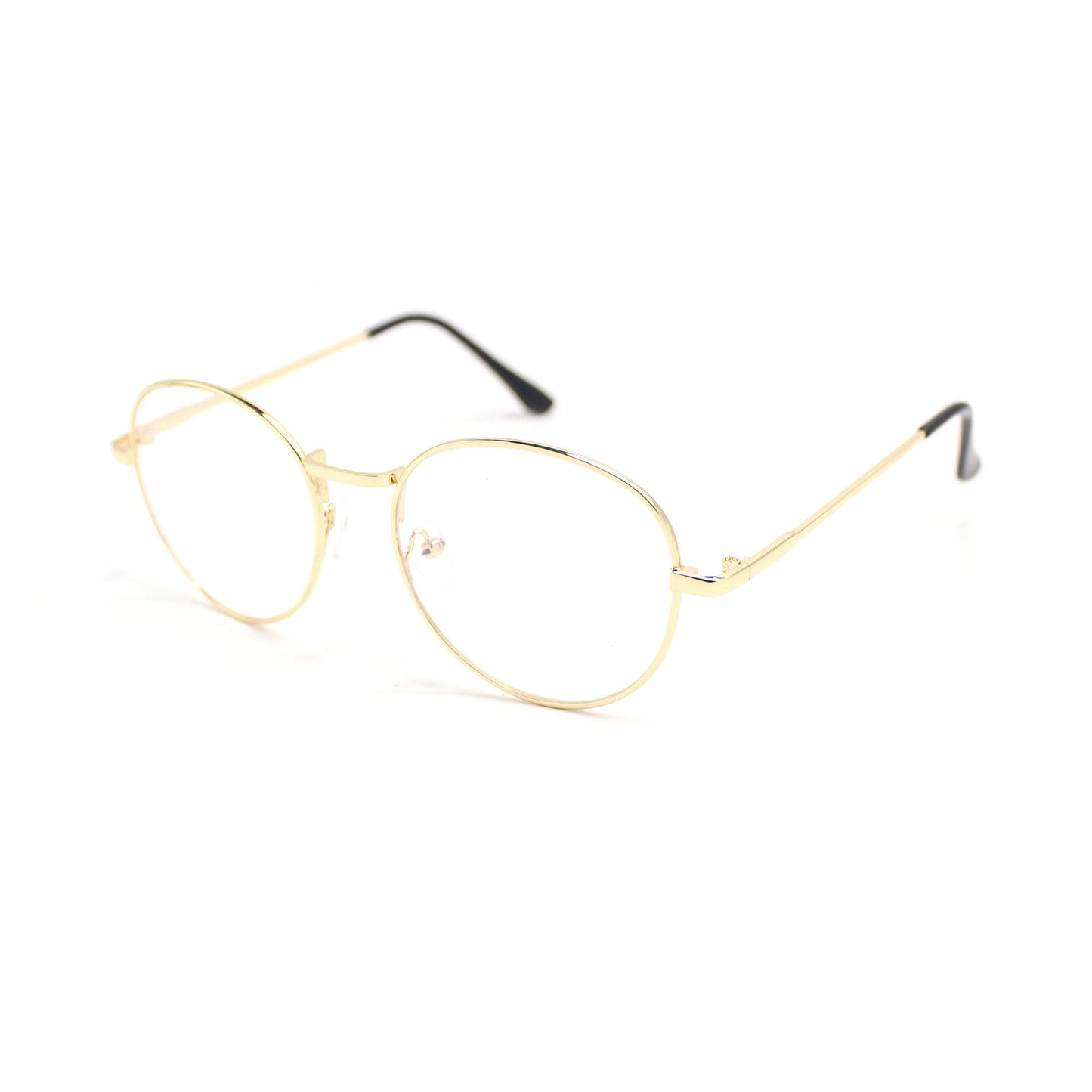 Peculiar SKYLER Round Metal Frame Anti Radiation Glasses UV400 - peculiareyewear