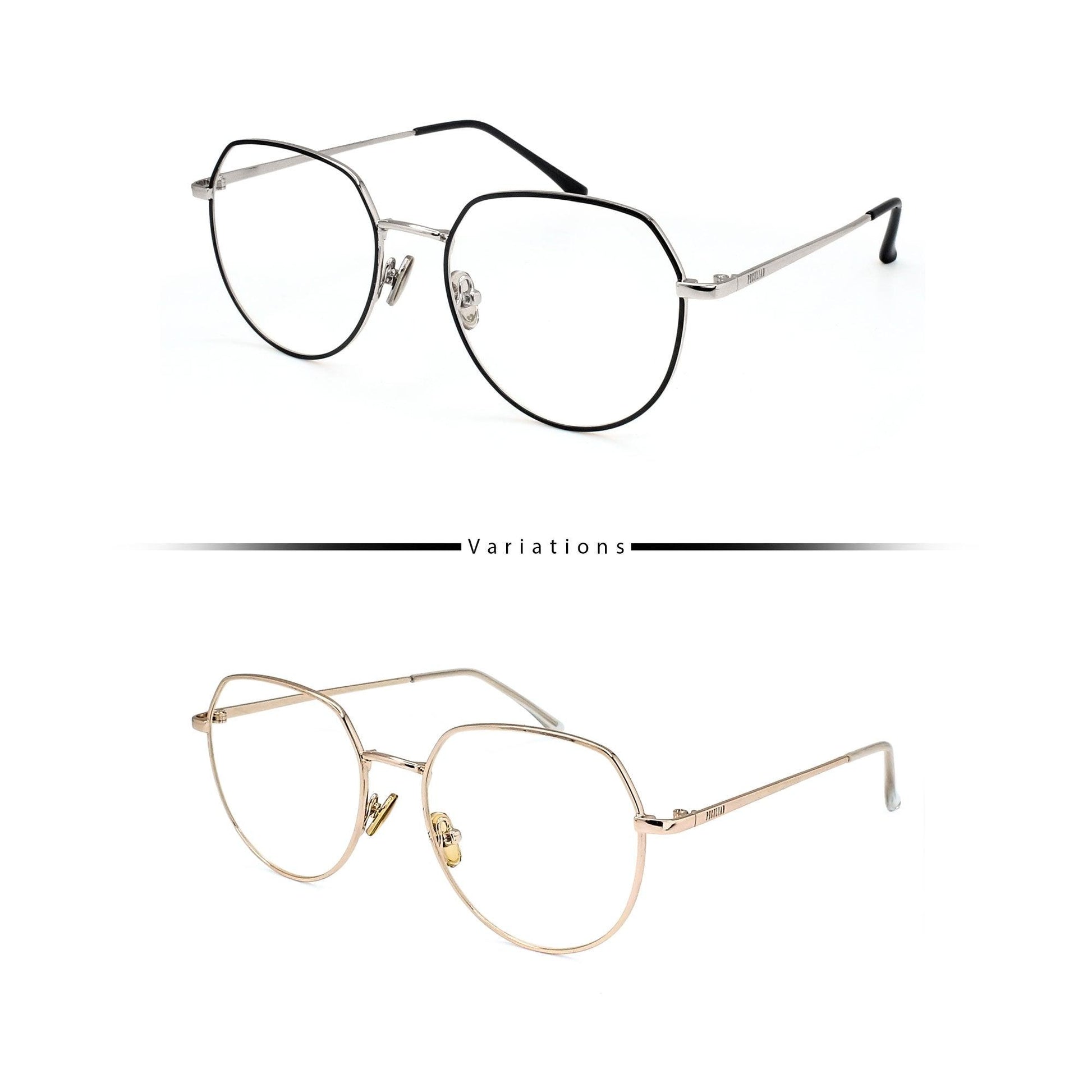 Peculiar ERIS Deco Anti Radiation Glasses UV400 - peculiareyewear