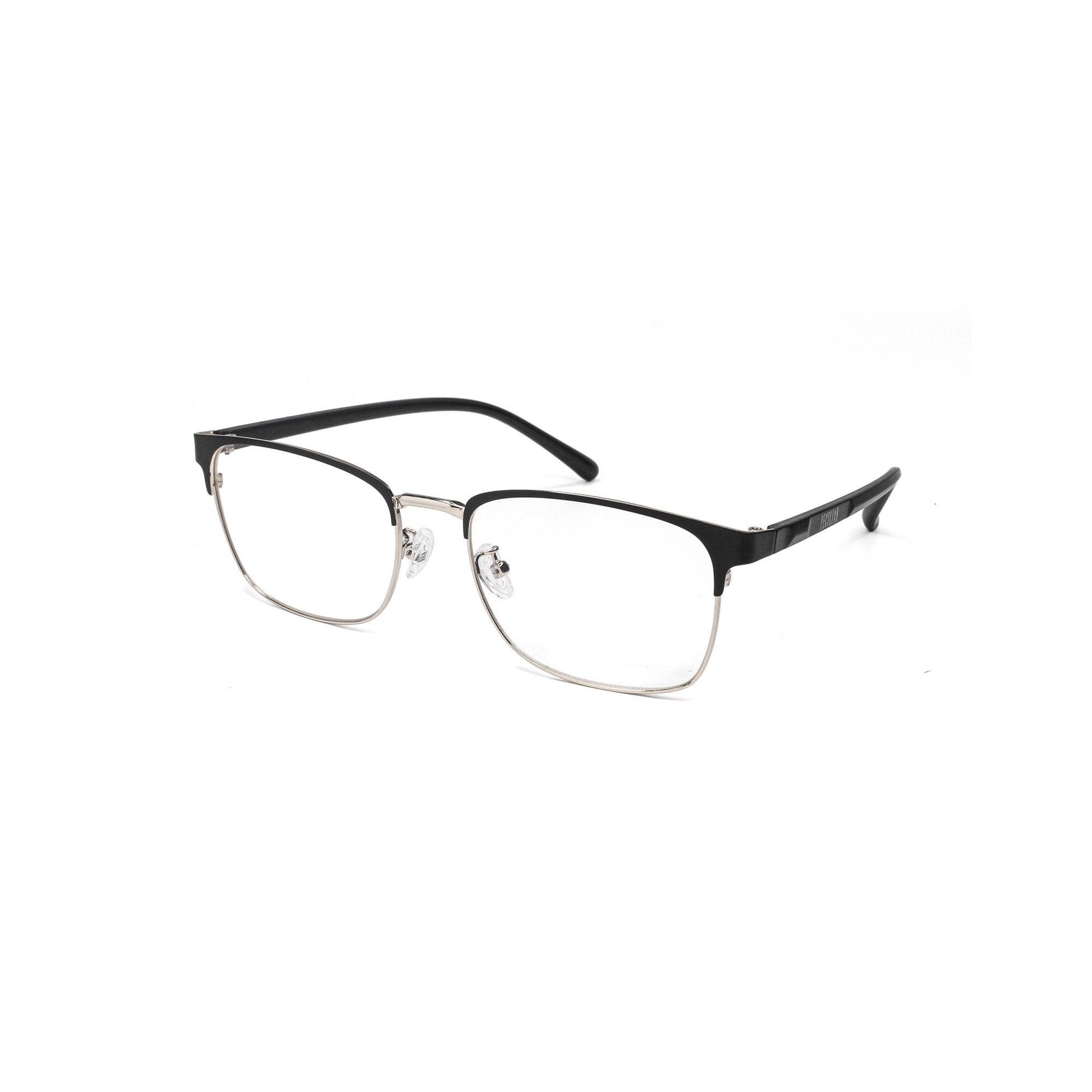 Peculiar GAVIN Square FLEX TR90 Rubberized Frame Anti Radiation Glasses UV400 - peculiareyewear