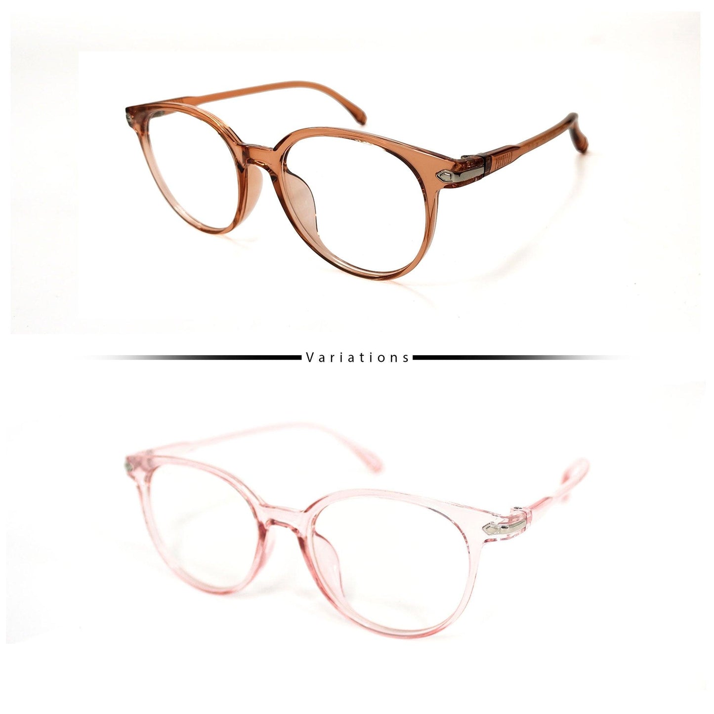 Peculiar ANDY Round Polycarbonate Frame Anti Radiation Glasses UV400 - peculiareyewear