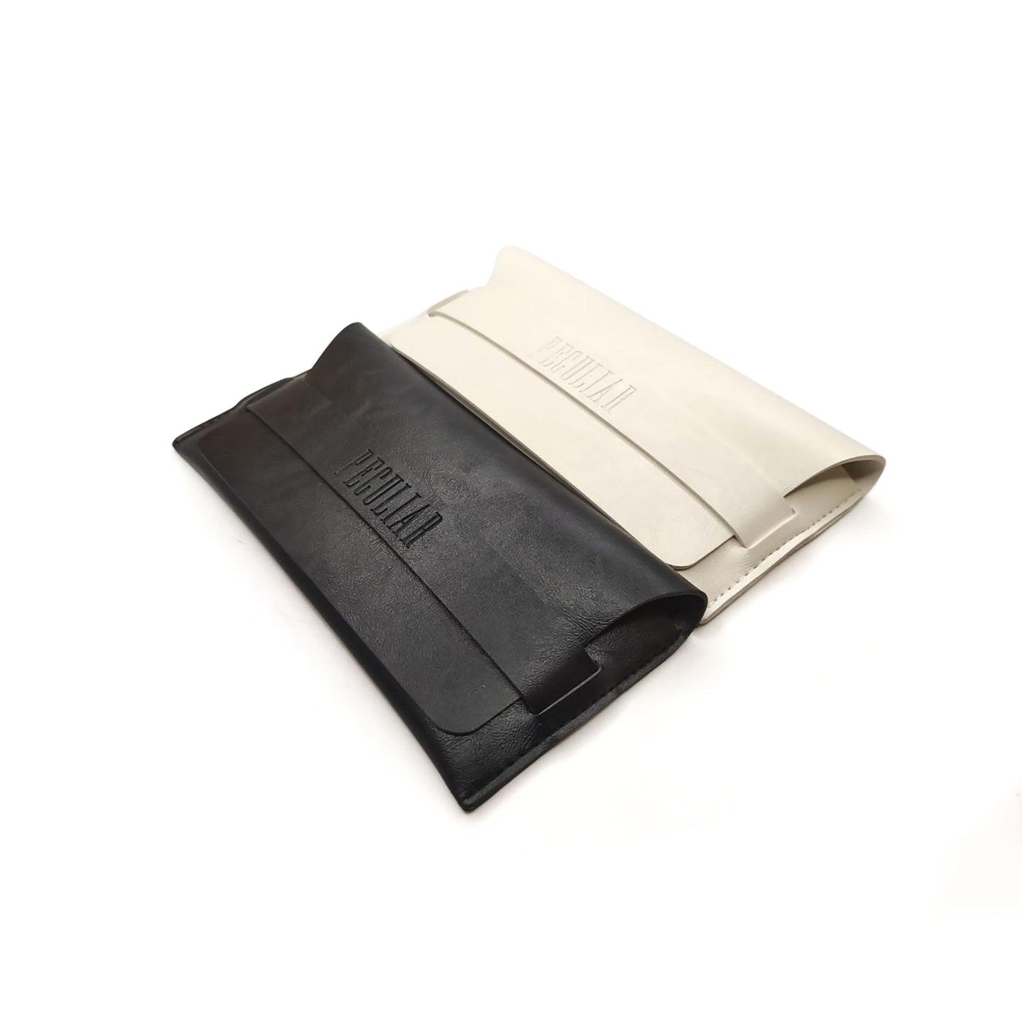 Peculiar SLIM Case Limited Edition PU LEATHER Eyewear Case / Eyeglass- Peculiar and Odd Collection - Case Only - NO EYEWEAR - peculiareyewear