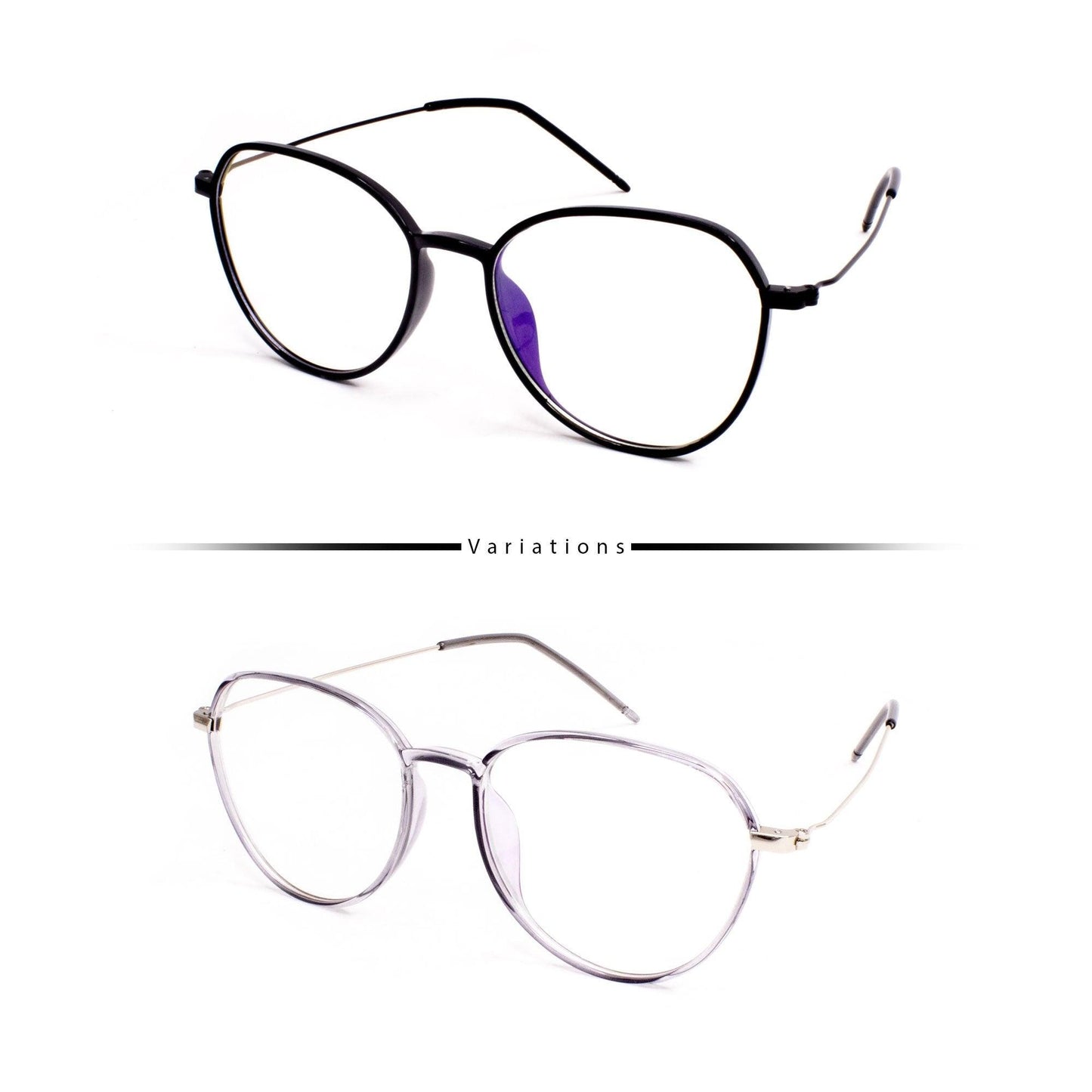 Peculiar LINUX Aviator FLEX TR90 Frame Anti Radiation Glasses UV400 - peculiareyewear