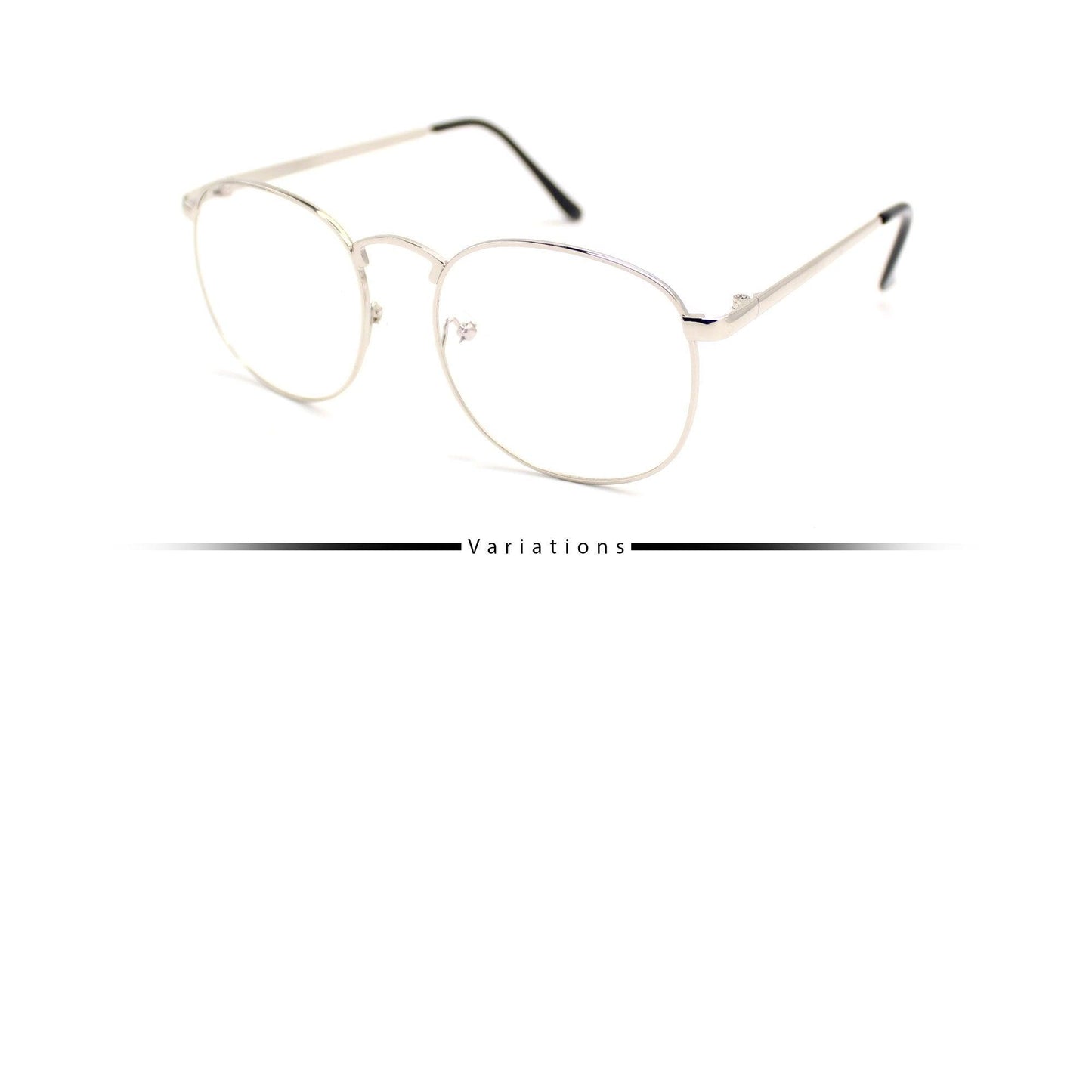 Peculiar HUGO Square Alloy (3x Metal Plating) Frame Anti Radiation Glasses UV400 - peculiareyewear