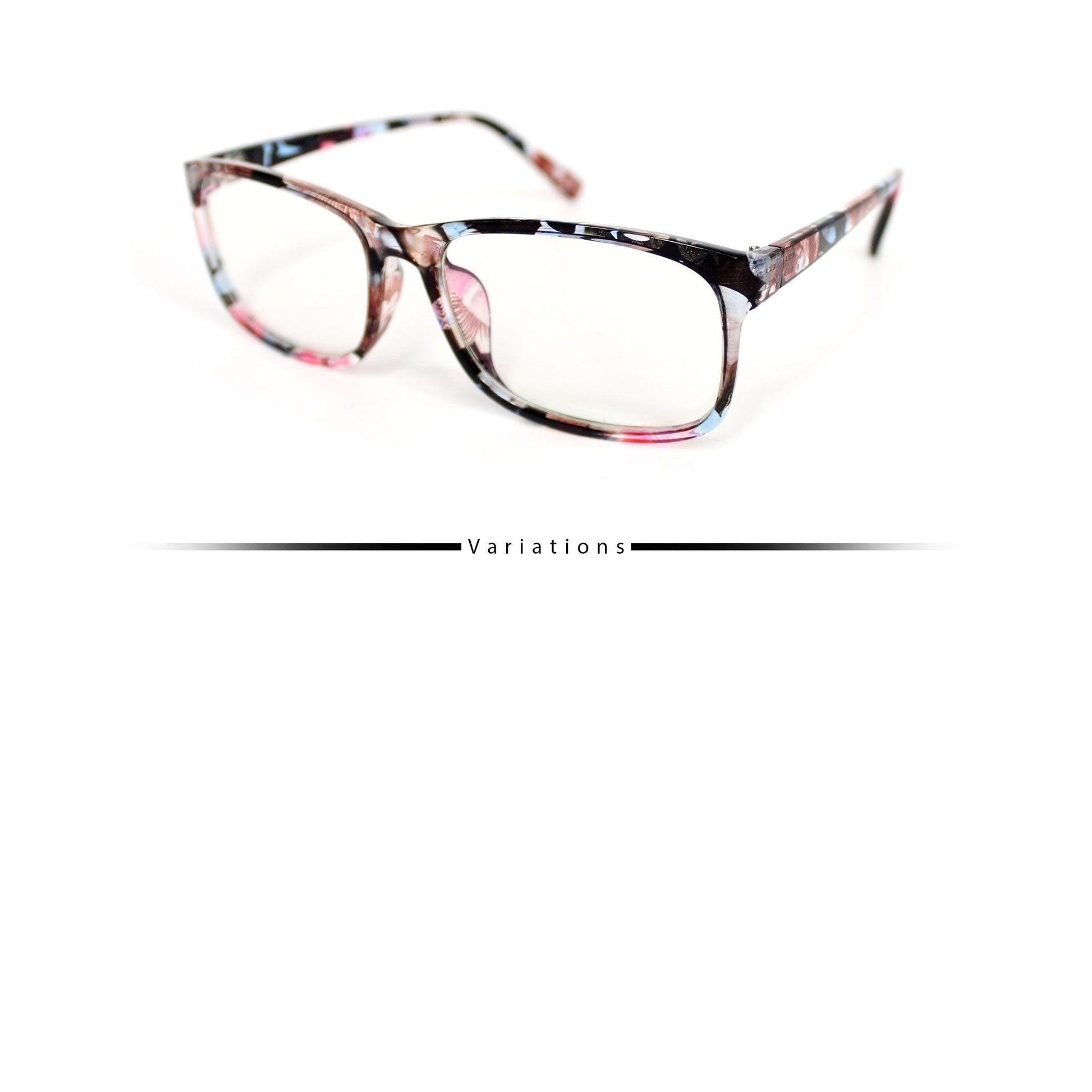 Peculiar CLEO Square Anti Radiation Glasses UV400 - peculiareyewear