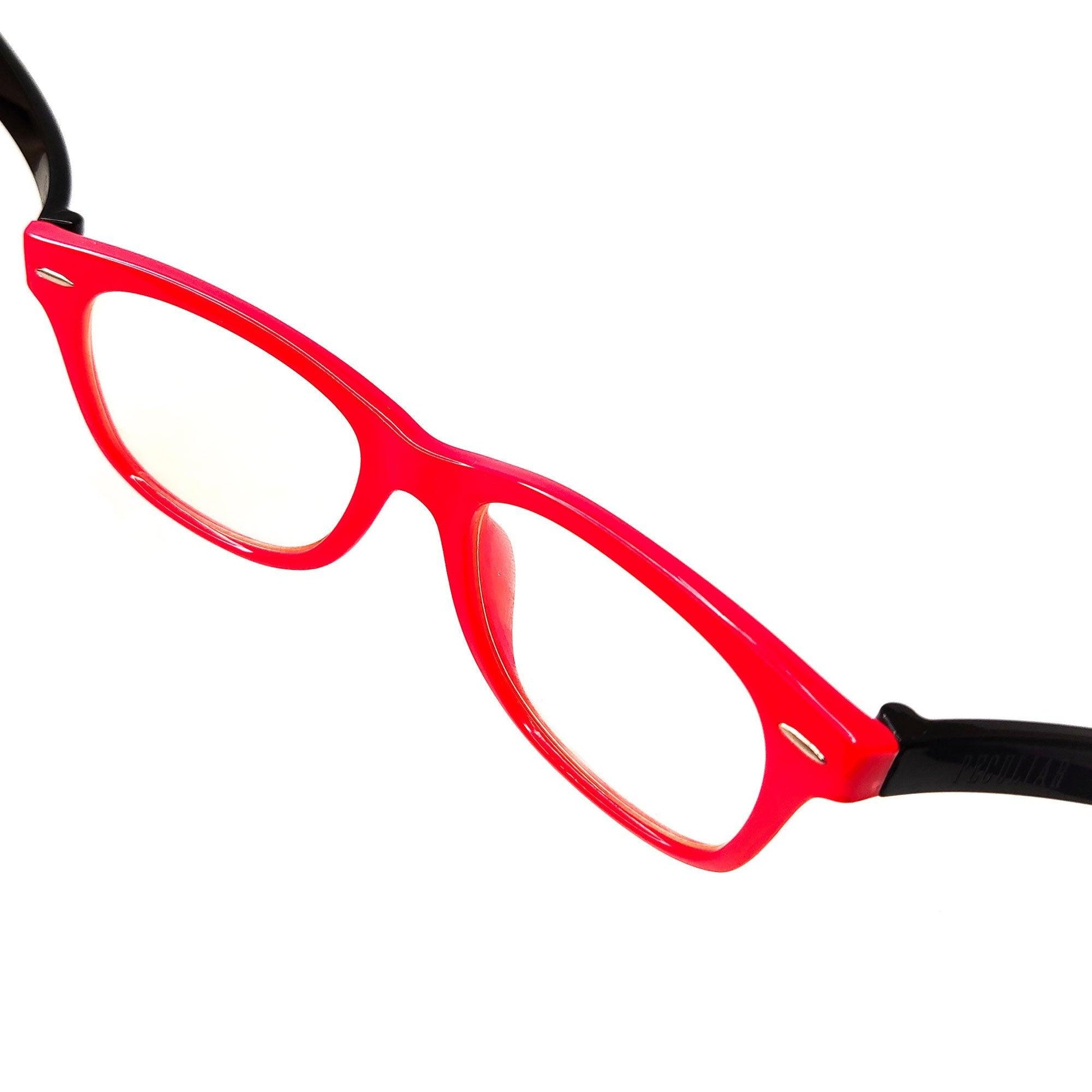 Peculiar AVERY Square KIDS FLEX TR90 Rubberized Frame Anti Radiation Glasses UV400 (5 - 10 Years Old) - peculiareyewear