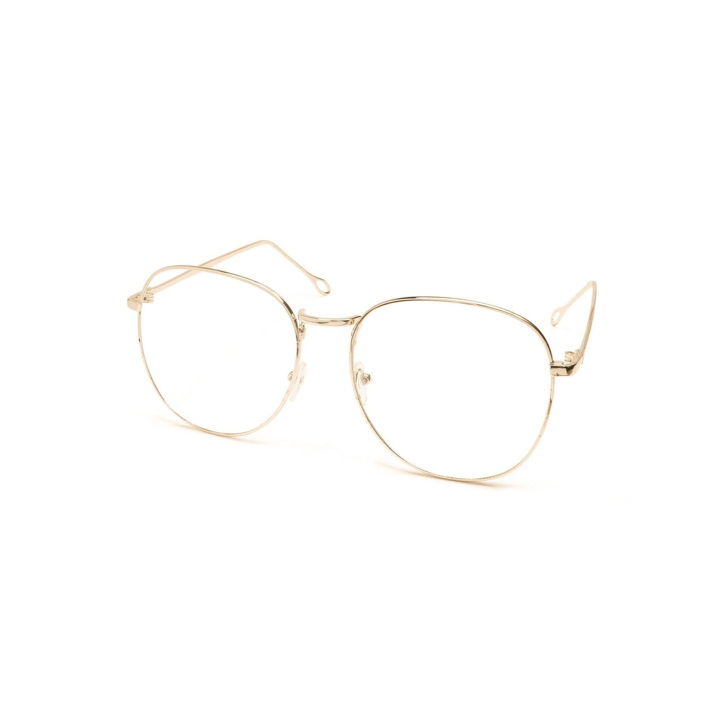 Peculiar COLT Round Oversized Anti Radiation Glasses UV400 - peculiareyewear
